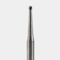 Microcopy NeoBurr Carbide Bur Surgical, FG #1 SL (Surgical Length), Round, Sterile, Friction Grip, 25/Pk - NeoBurr Carbide Bur Surgical - Image 1