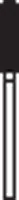 Microcopy NeoDiamond FG #1118.8C (856-018) Round End Taper Coarse Grit Disposable Diamond Bur, 25/Pack - 1118.8C FG NeoDiamond (25) - Image 1
