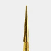 Microcopy NeoBurr FG #EF9 Esthetic Finisher Carbide Bur, Safe End, 10 Straight Blades, 1.4 mm Diameter, 9 mm Length, 25/Pkg - EF FG 9 NeoBurr 25/Box - Image 1