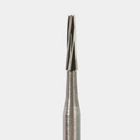 NeoBurr® Operative Carbide Bur, FG #170L, Flat End Taper Fissure, 1.0 mm Diameter, 4.9 mm Length, 50/Pkg - NeoBurr® Operative Carbide Burs – FG, 50/Pkg - Flat End Taper, # 170L, 1.0 mm Diameter, 4.9 mm Length - Image 1