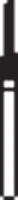 NeoDiamond FG Diamond Bur, Coarse, Pointed Taper, #878 (1712.8C), 1.2 mm Diameter, 8.0 mm Length, Green Ring, 25/Pkg - NeoDiamond Crown/Bridge and Operative Diamond Burs – FG, Coarse, Cone, 25/Pkg - Green, Pointed Taper, # 878, 1.2 mm Diameter, 8.0 mm Length - Image 1