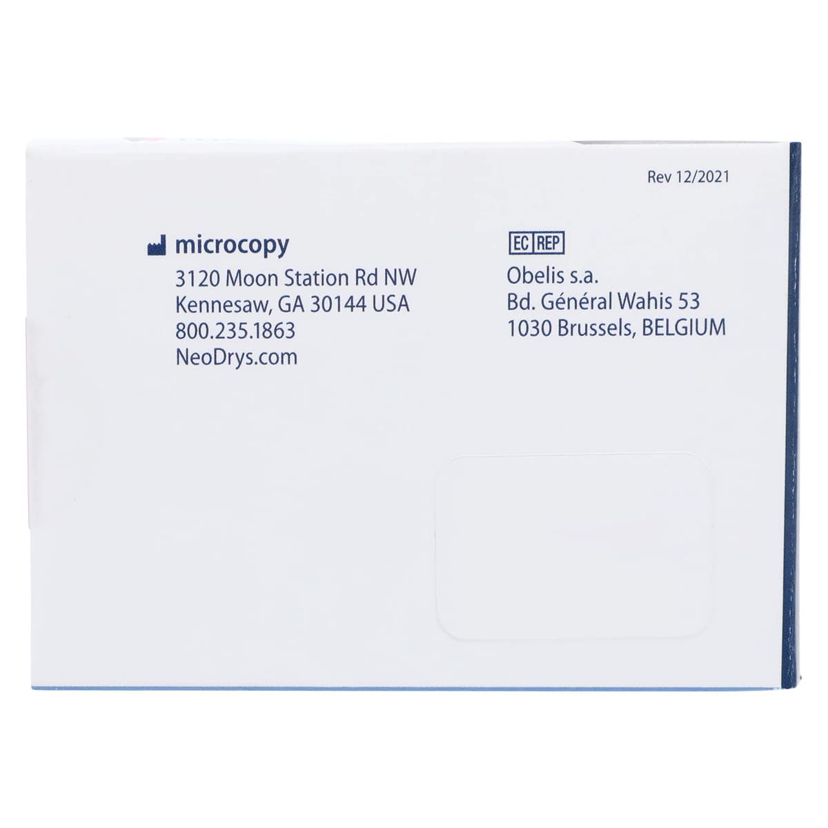 Microcopy NeoDrys Reflective Saliva Absorbent Cotton Roll Substitute, Large, Blue, 50/Pk, DYRL thumbnail 4