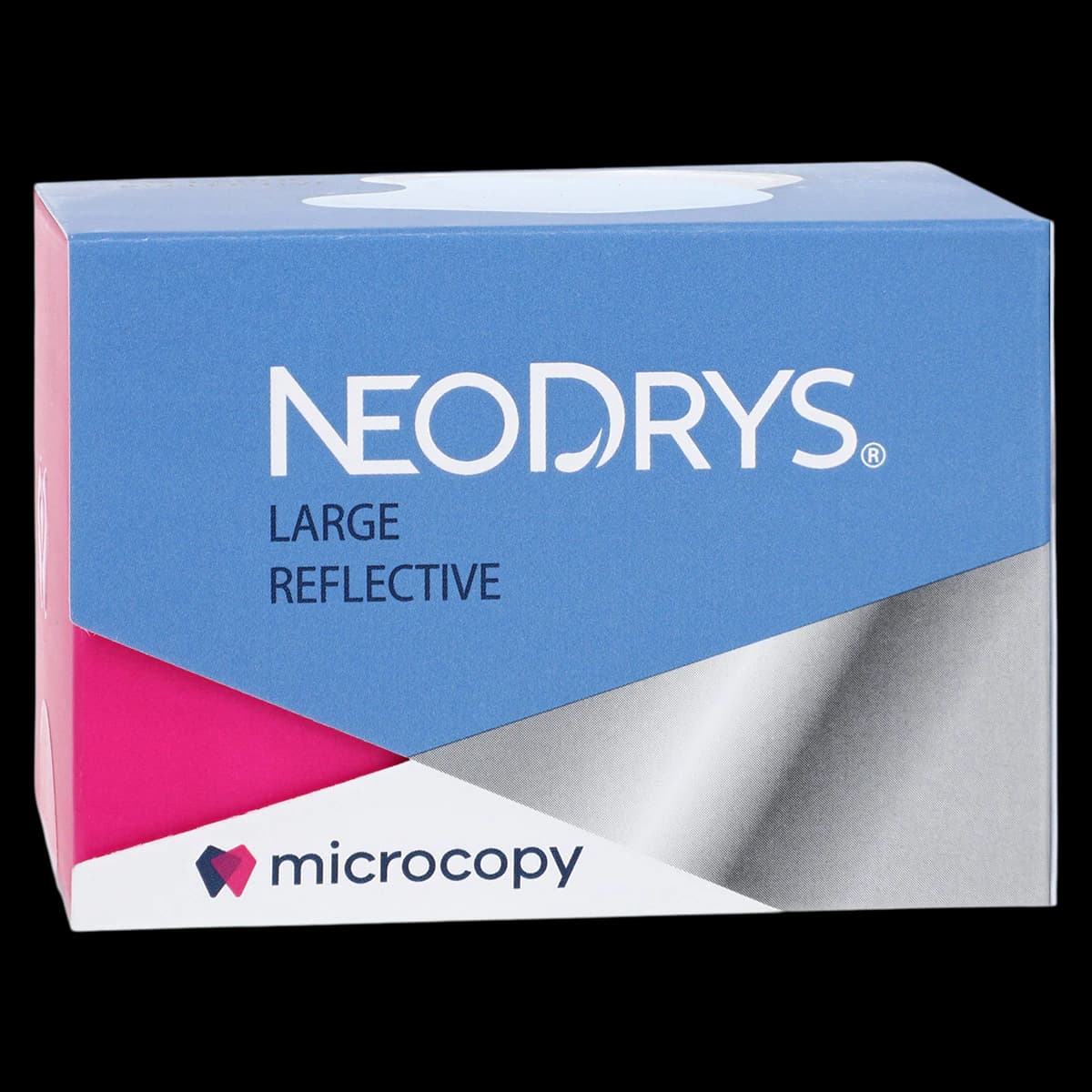 Microcopy NeoDrys Reflective Saliva Absorbent Cotton Roll Substitute, Large, Blue, 50/Pk, DYRL - NeoDrys Reflective, Saliva Absorbent Cotton Roll Substitute, Large, Blue, 50/Pk, DYRL - Image 1