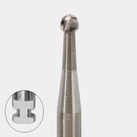 Microcopy NeoBurr Sterile Carbide Bur, RA #6 Round, 1.8 mm Diameter, 50/Box - Round RA 6 NeoBurr 50/Box - Image 1