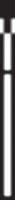 NeoDiamond® FG Diamond Bur, Pear, #830 (0508M), Medium Grit, Blue Ring, 0.8 mm Diameter, 1.6 mm Length, 25/Pkg - NeoDiamond® Crown/Bridge & Operative Diamond Burs – FG, Pear, # 830, 25/Pkg - Medium, Blue, 0.8 mm Diameter, 1.6 mm Length - Image 1