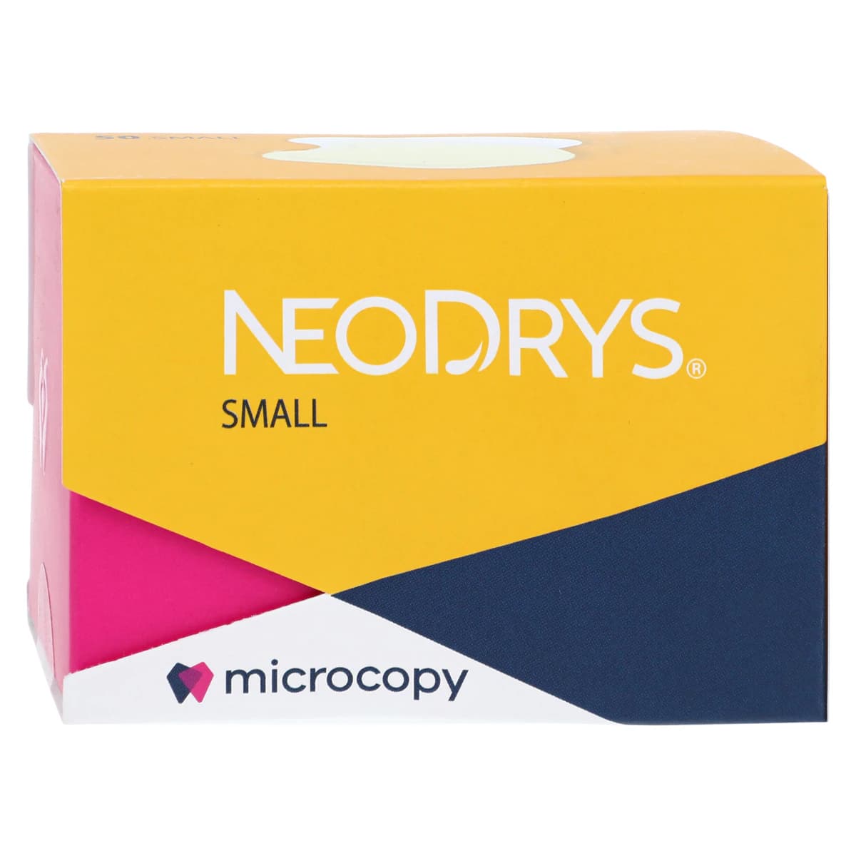 Microcopy NeoDrys Original Saliva Absorbent Cotton Roll Substitute, Small, Yellow, 50/Pk, DYS - NeoDrys Original, Saliva Absorbent Cotton Roll Substitute, Small, Yellow, 50/Pk, DYS - Image 1