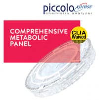 Abaxis Piccolo Xpress Comprehensive Metabolic Panel Reagent Disc, CLIA Waived, 10/Box - Panel Comprehensive Metabolic - Image 1