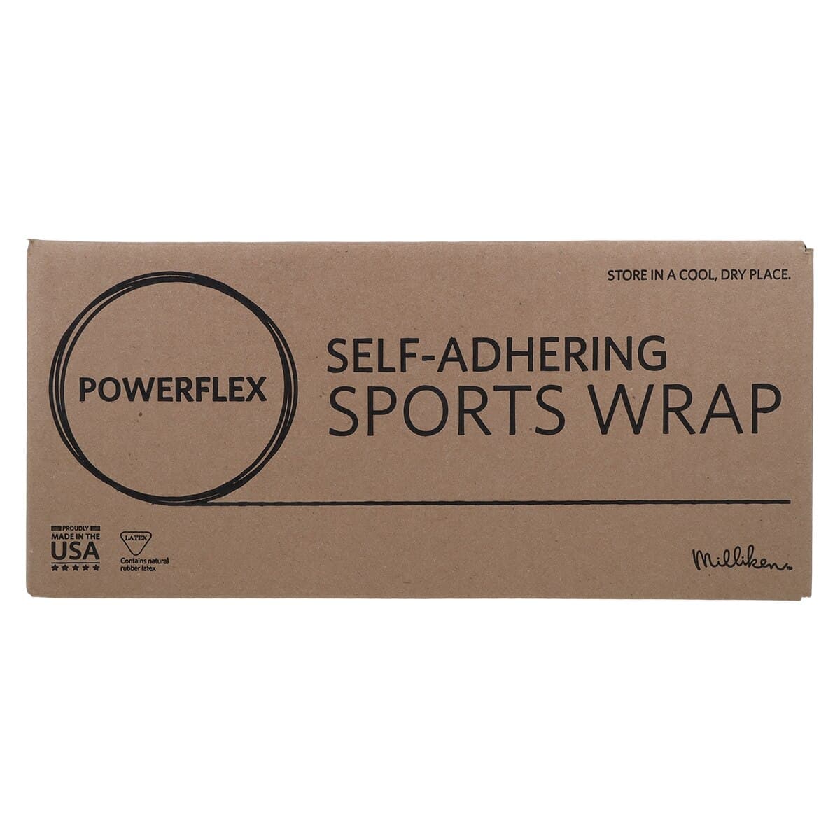 PowerFlex Elastic Athletic Tape, 3" x 6 yd, Blue, Non-Sterile, Latex-Free, 16 Rolls/Case thumbnail 3