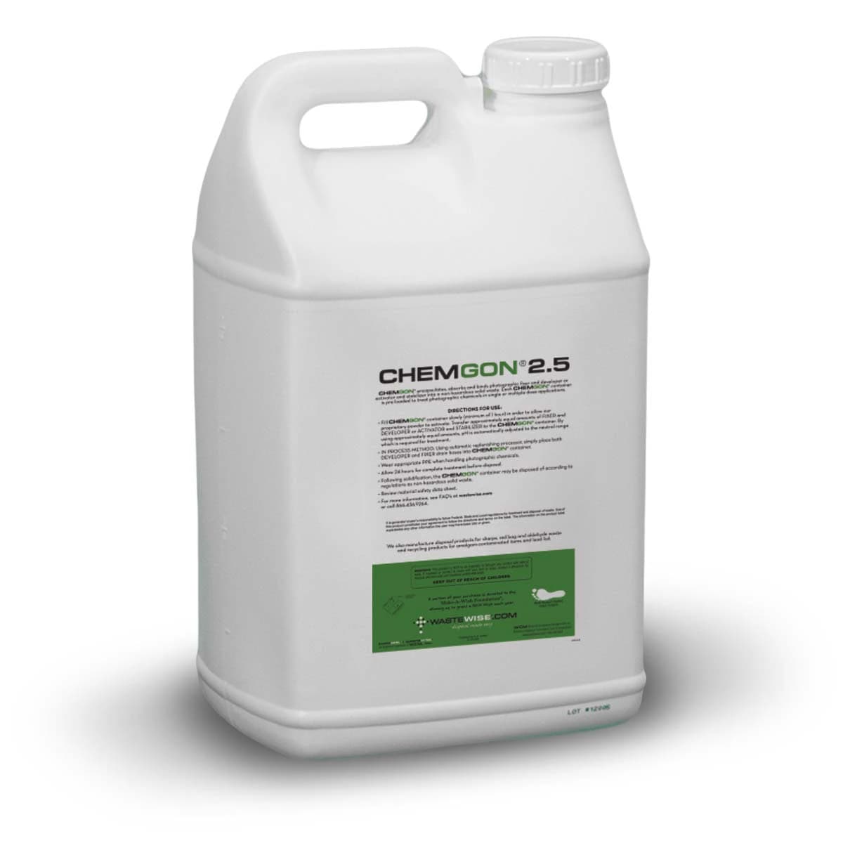 Chemgon Fixer and Developer Treatment and Disposal System, 2.5 Gallon, CHG2.5 - Chemgon Fixer and Developer Treatment and Disposal System 2.5 Gallon, CHG2.5 - Image 1