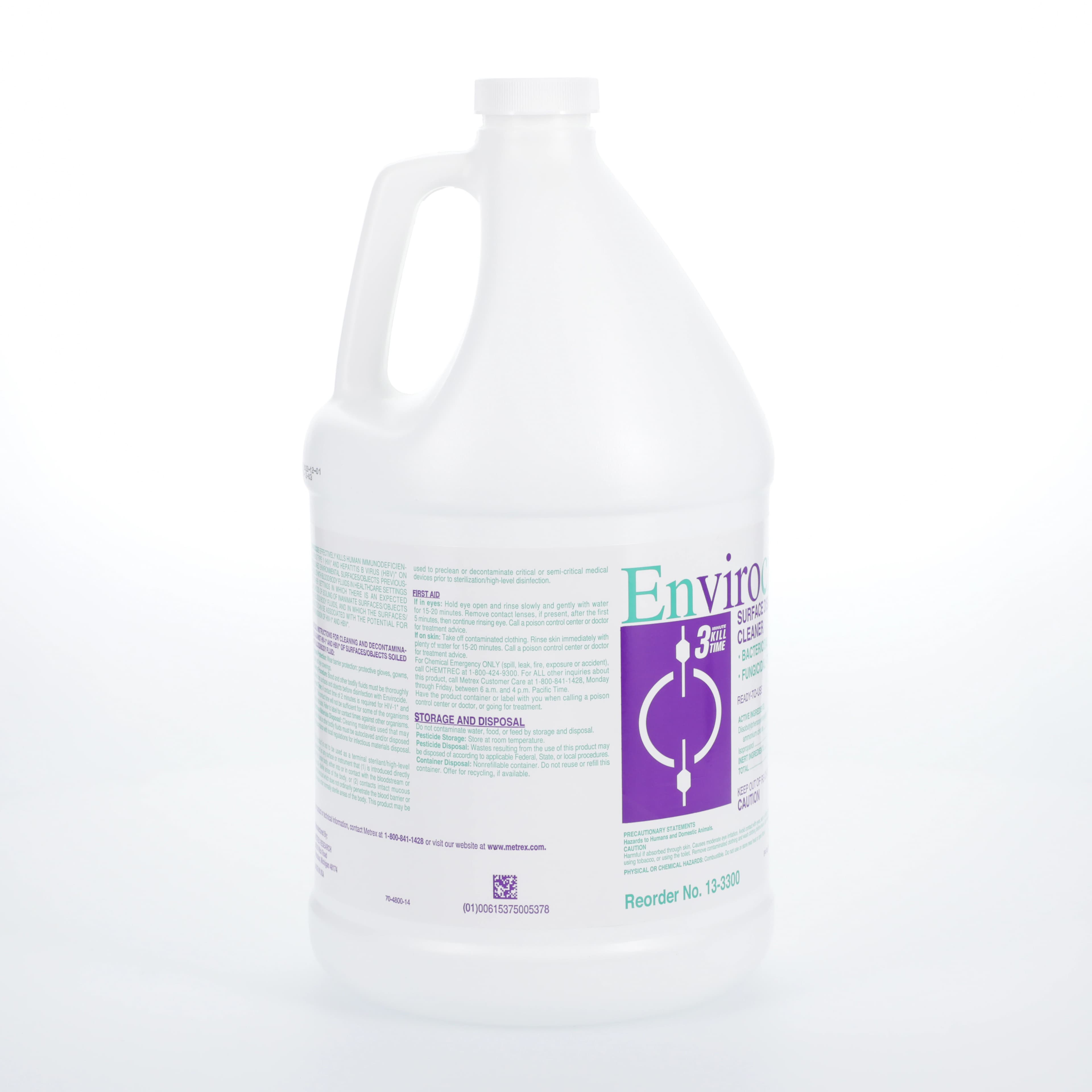 Envirocide Ready-to-Use Intermediate-Level Disinfectant, 1 Gallon Refill, EPA 46781-6 thumbnail 4