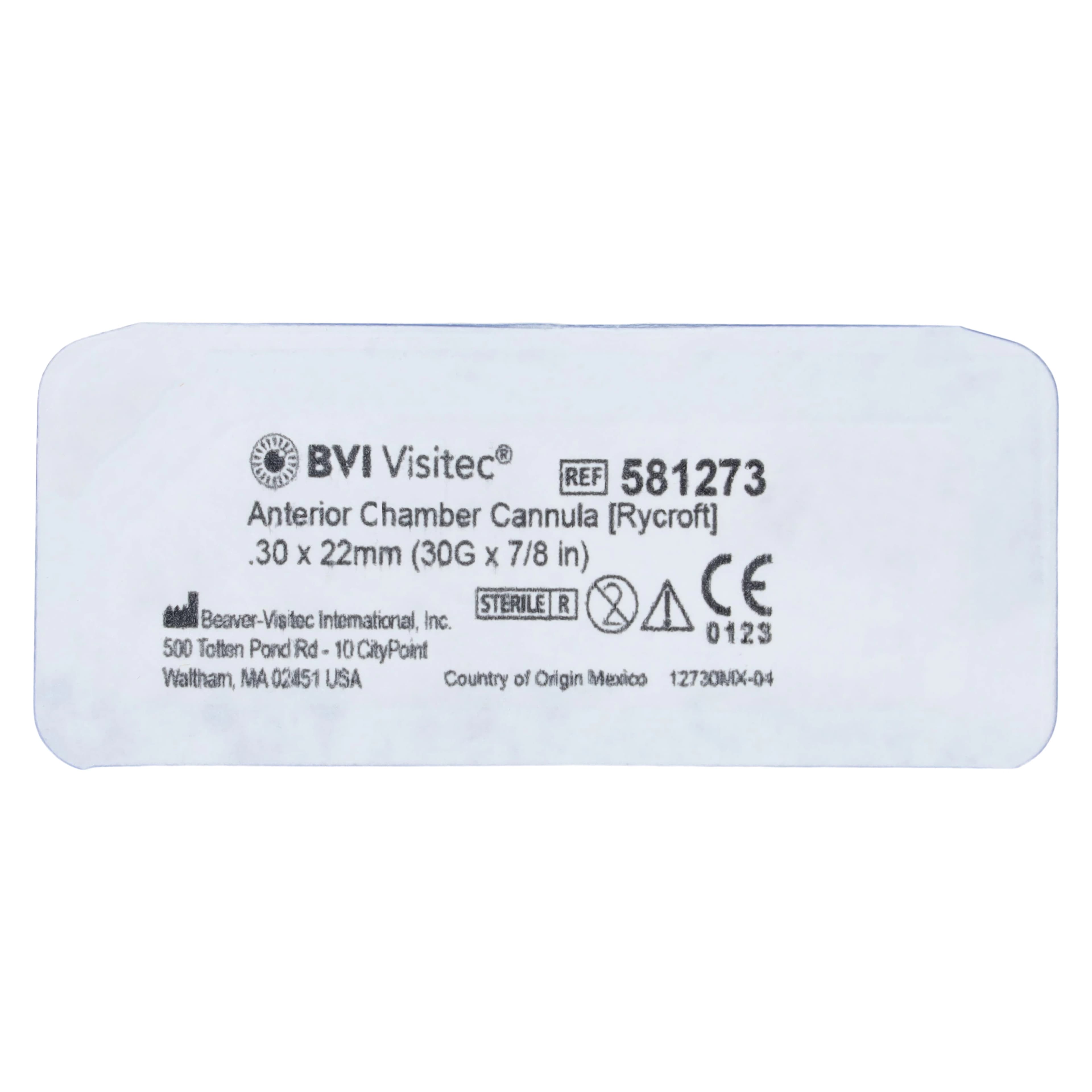 Visitec Anterior Chamber Cannula, 30G x 7/8", Angled 45 Degrees thumbnail 2