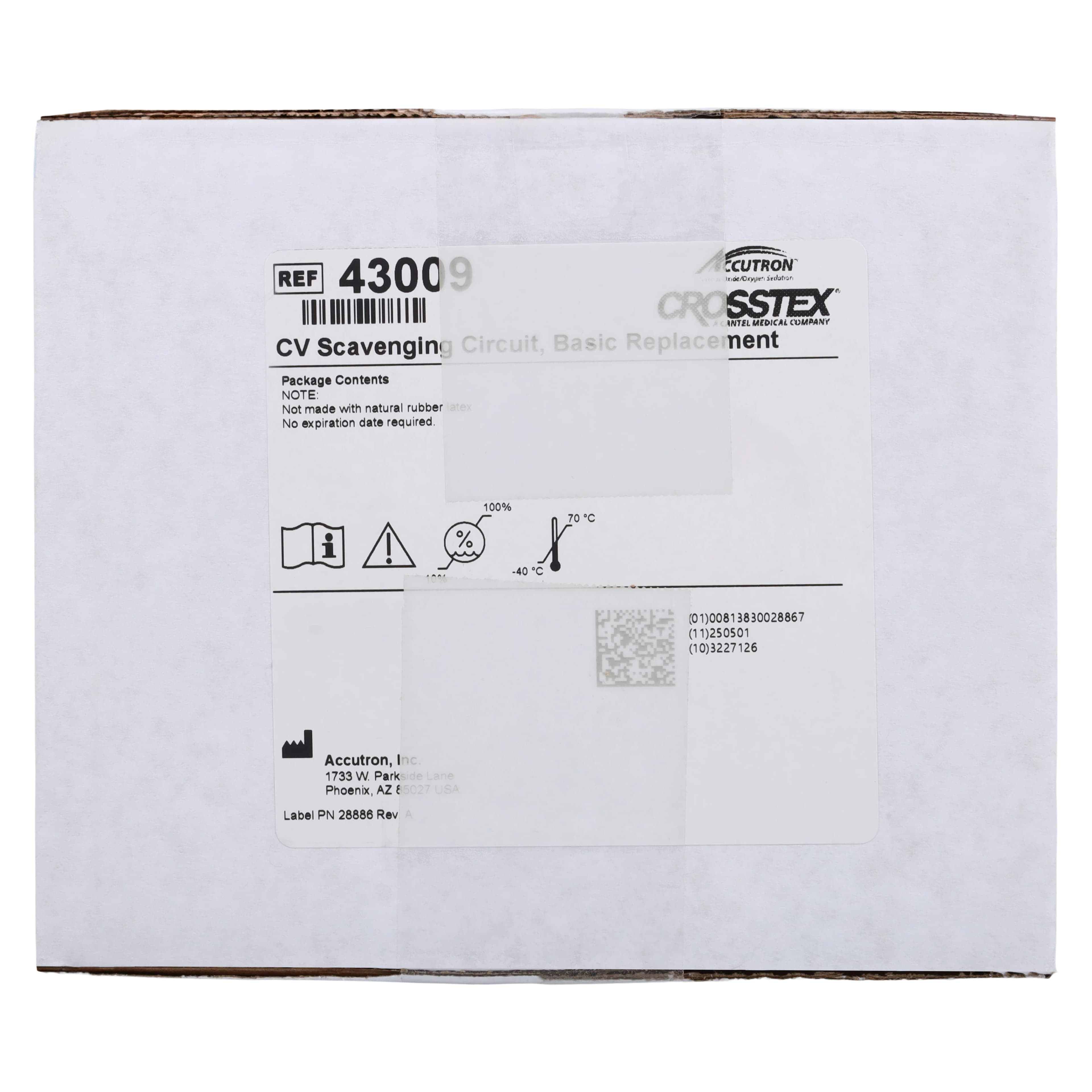 Accutron ClearView™ Sterilizable Scavenging Circuit Component, 43009, 1/Pkg thumbnail 4