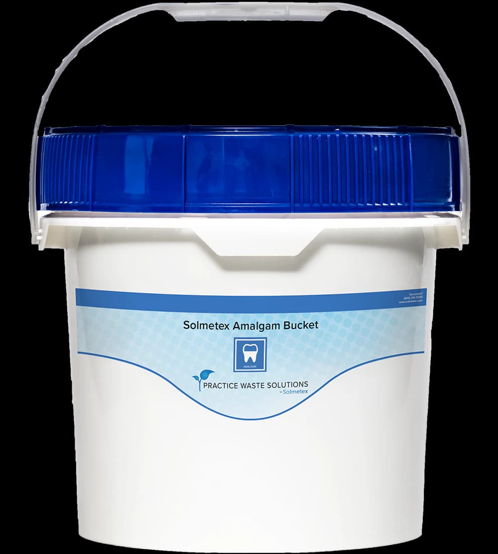 Solmetex Amalgam Recycling Bucket, 3.5 Gallon, 1/Pk, PWS-AB-3.5 thumbnail 2