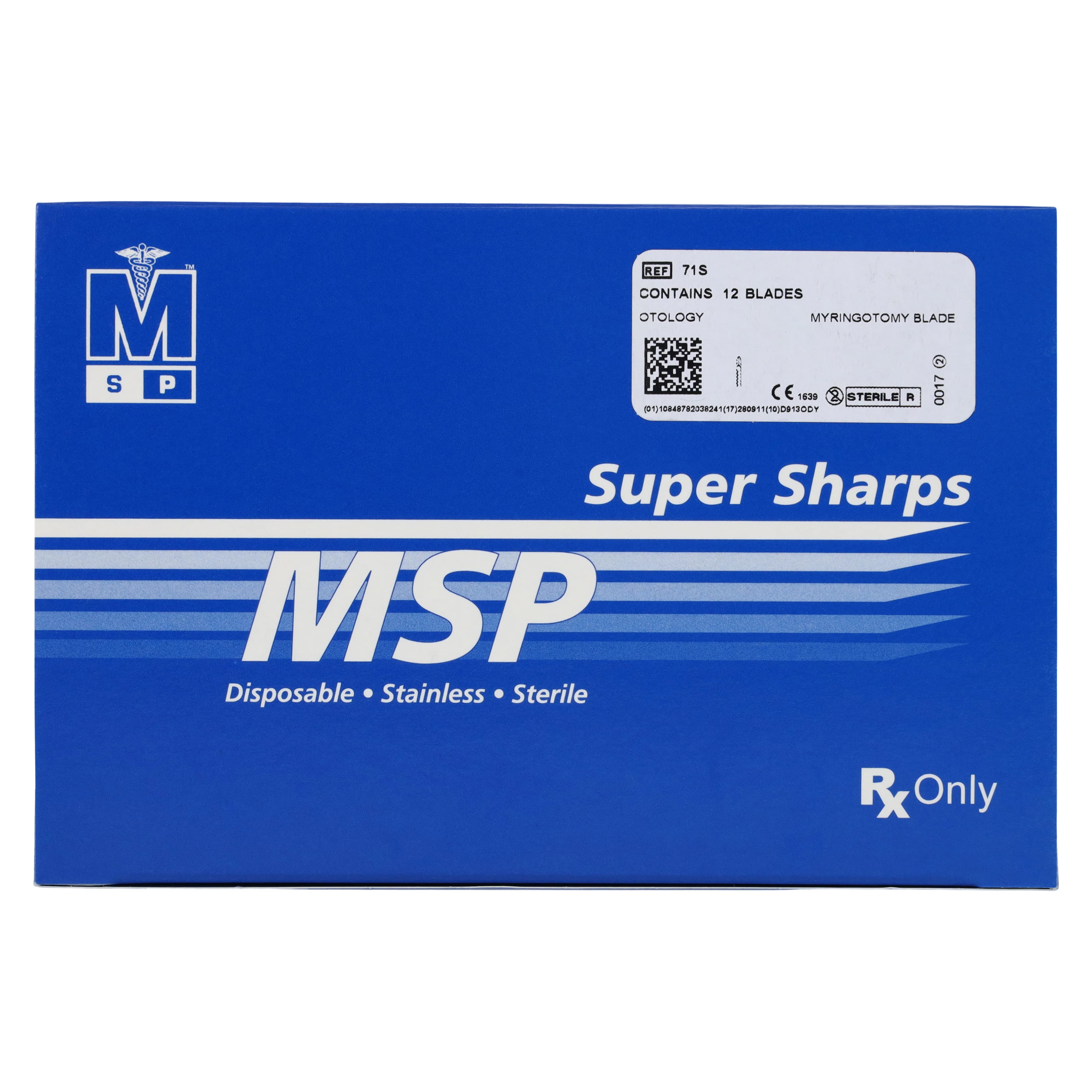 Katena Myringotomy Blade, Spired Tip, Stainless Steel, Sterile, Disposable, 12/Box thumbnail 4