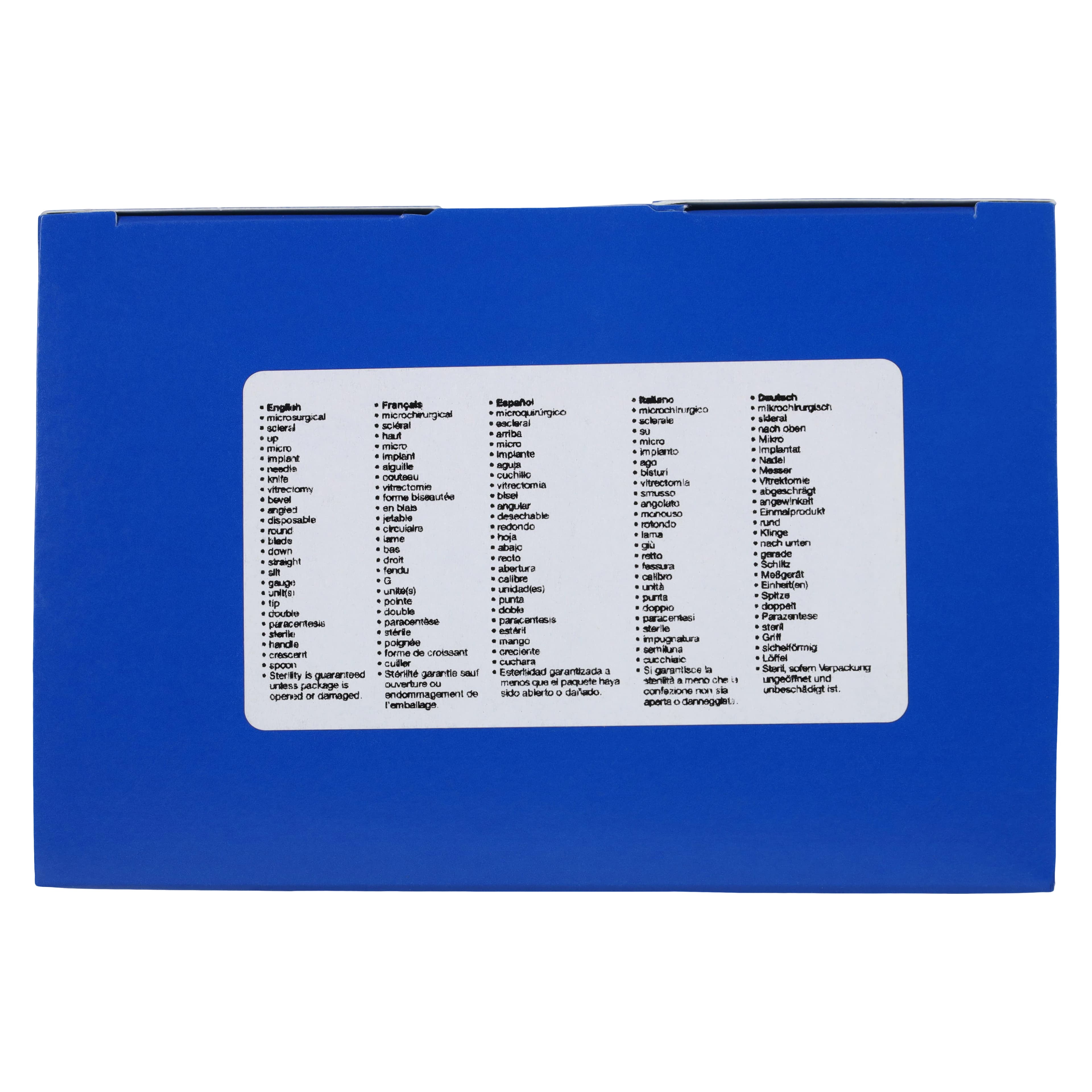 Katena Myringotomy Blade, Spired Tip, Stainless Steel, Sterile, Disposable, 12/Box thumbnail 5