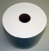 Creative Foam Corporation White Felt Orthopedic Pad Foot Felt, 1/16" Thick, 6" x 10 yd Roll - White Felt 1/16" MPS - Image 1