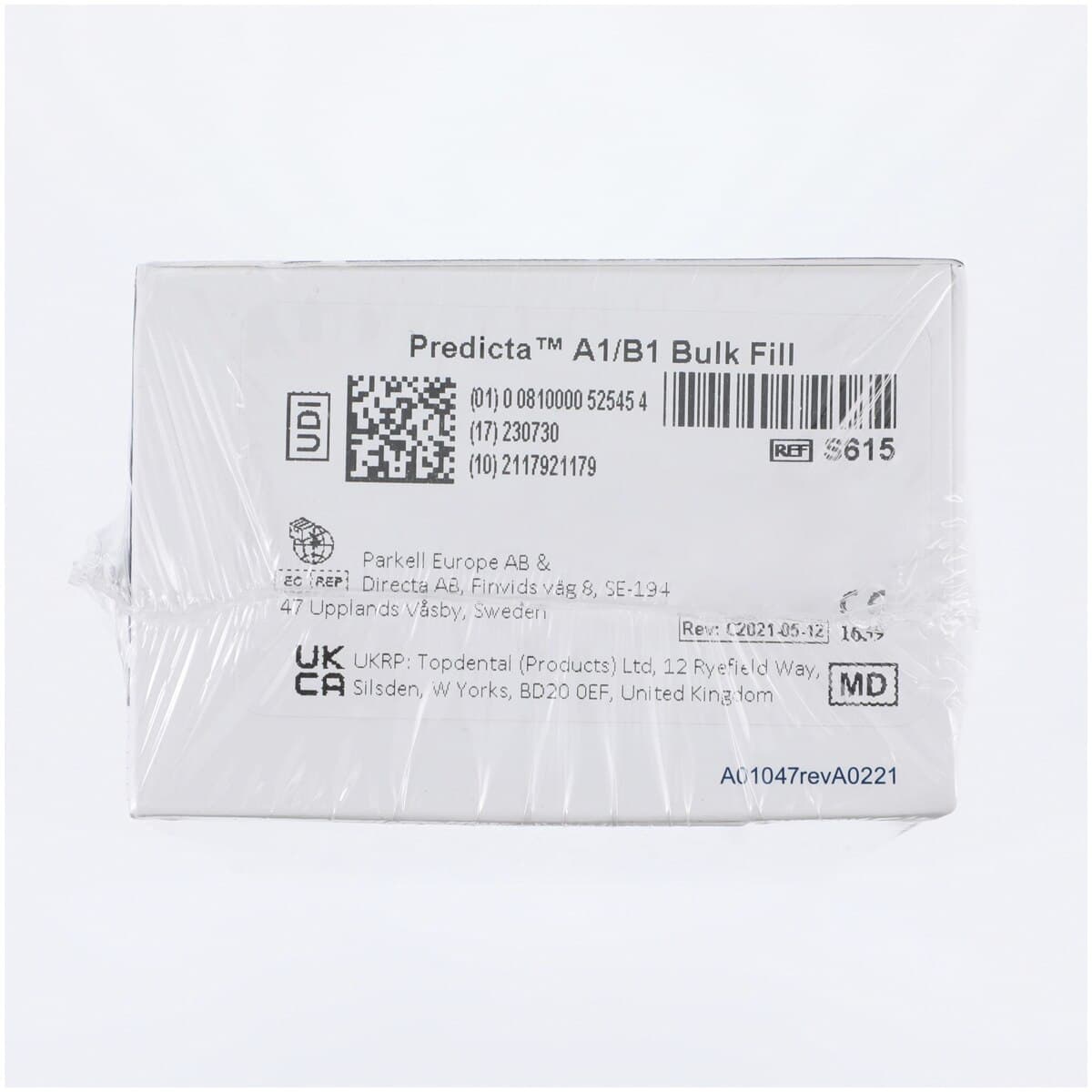 Predicta Bioactive Bulk-Fill Dual-Cure Restorative, High Viscosity, A1/B1, 5 ml Syringe Refill with 20 Dispensing Tips, S615 thumbnail 5