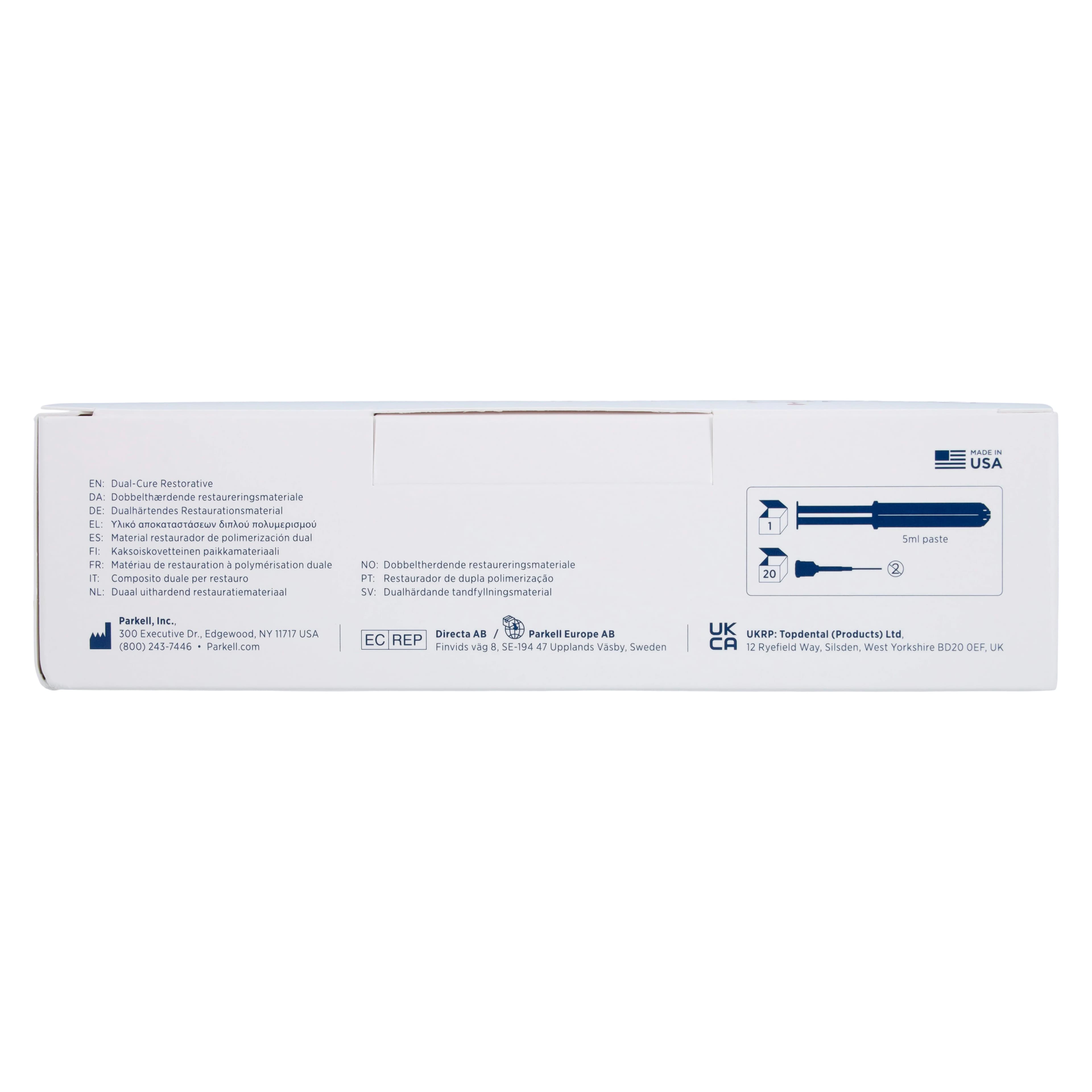 Predicta Bioactive Dual-Cure Bulk-Fill Restorative Syringe Refill, A2/B2, 5 ml, 1/Pk, S616 thumbnail 5