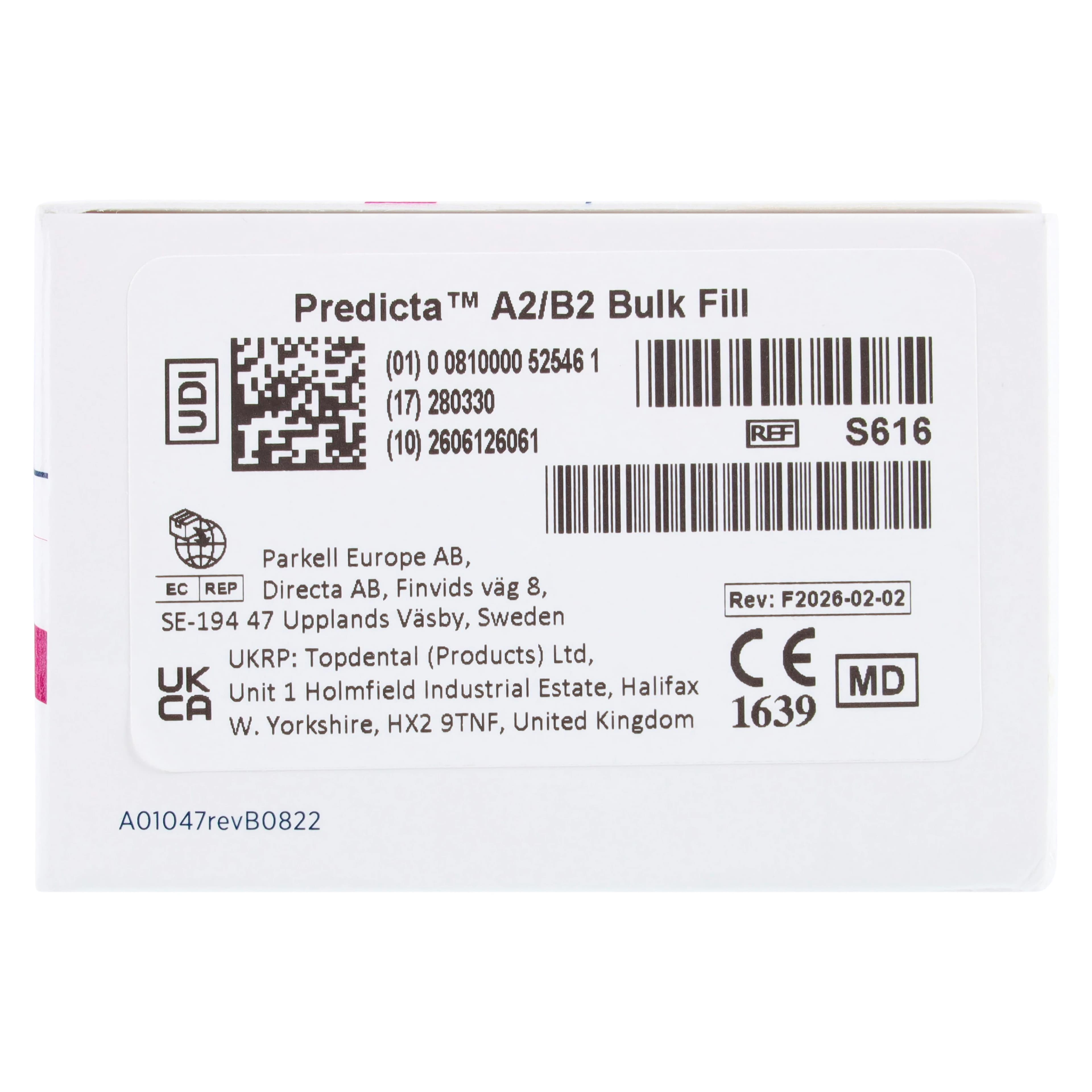 Predicta Bioactive Dual-Cure Bulk-Fill Restorative Syringe Refill, A2/B2, 5 ml, 1/Pk, S616 thumbnail 7