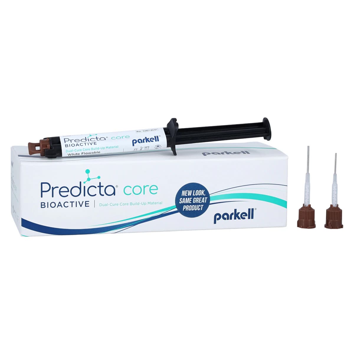 Predicta Bioactive Dual-Cure Core Build-Up Material, Flowable Syringe Refill, 5 ml, White, S600 thumbnail 2