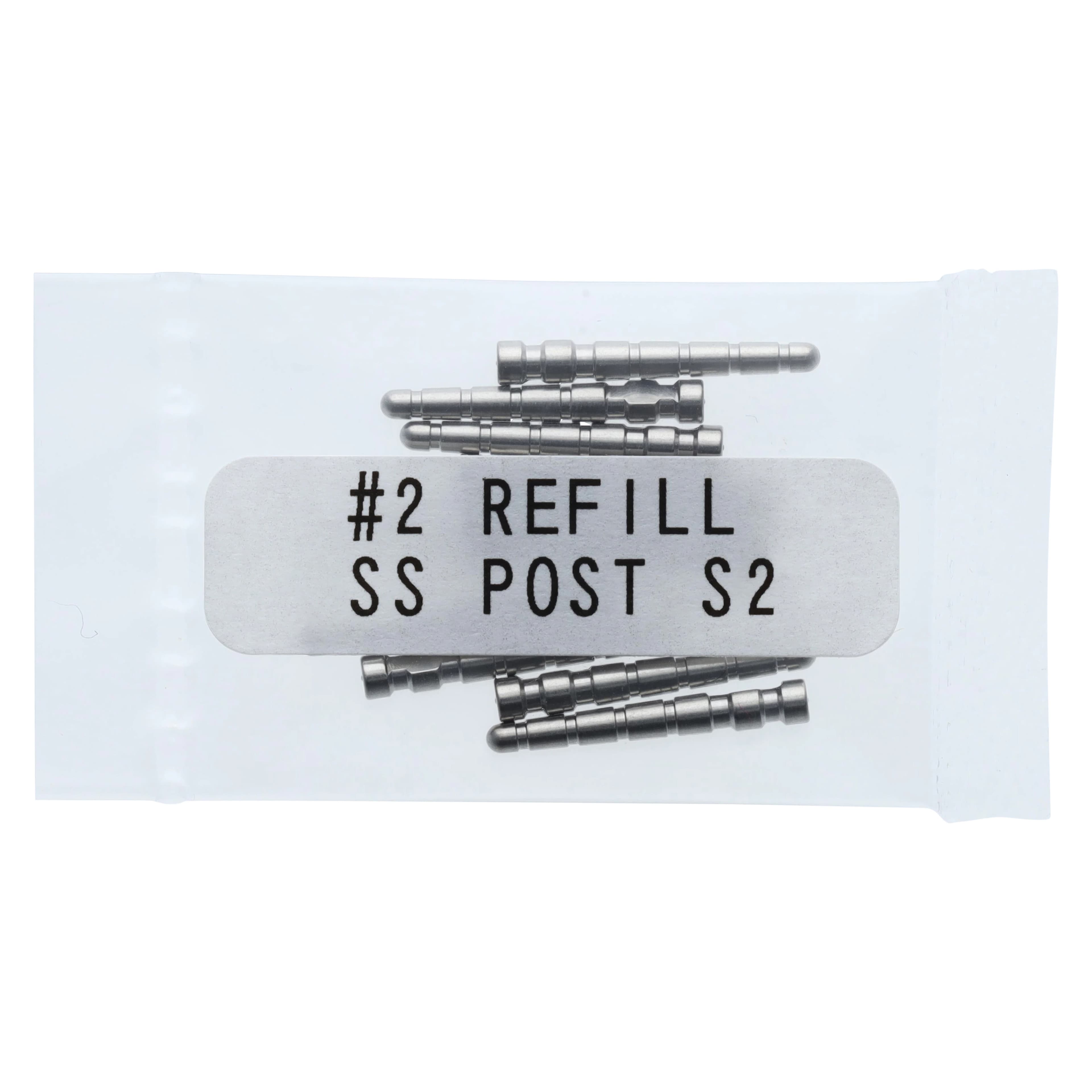 Parkell C-I Stainless Steel Temporary Post, #2 Medium, 10/Pkg, S112 thumbnail 2