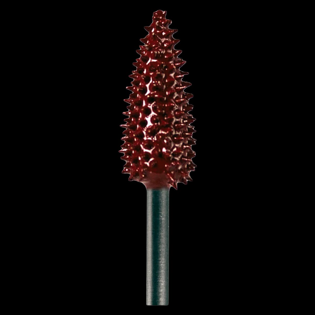 Parkell Hedgehog Trimming Carbide Bur, Pear Shape, HP Shank, 1/Pk, S498 - Hedgehog Trimming Carbide Bur, HP, Pear, 1/Pk, S498 - Image 1