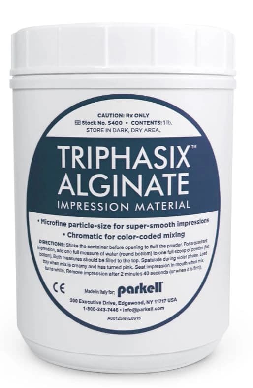 TriPhasix Chromatic Alginate Refill, French Vanilla, 10 lb Package, S402 - TriPhasix Alginate Refill, 10 lb Package, S402 - Image 1