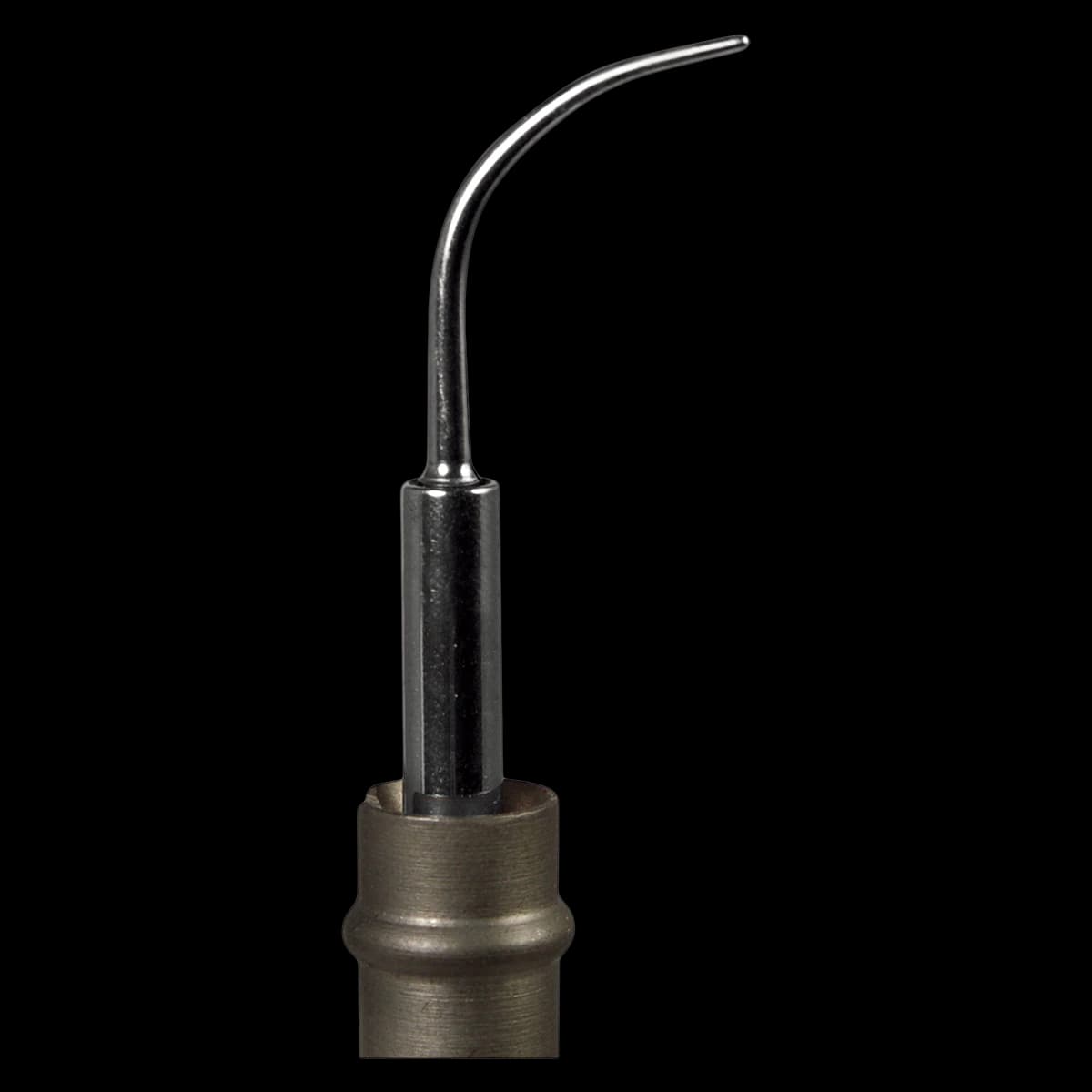 Parkell Straight Perio Tip Internal Water Ultrasonic Scaler Insert, 30K, Stainless Steel, 1/Pk, DPI30 - Perio 30K Internal Water Scaler Insert - Image 1