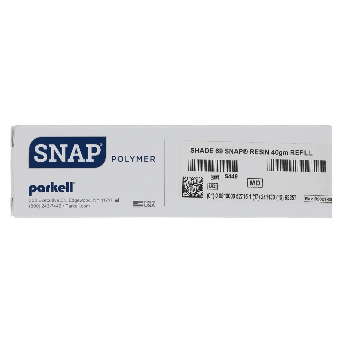 Parkell Snap Temporary Crown & Bridge Acrylic Powder, Shade #69 (C2/D4), 40 g Refill, S449 thumbnail 5
