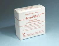 Parkell AccuFilm I Single-Sided Articulating Film, Red, Pre-Cut Strips, 21 Microns, 3-1/2" x 7/8", 280/Box, S015 - AccuFilm I Single-Sided Red 280/Strips - Image 1