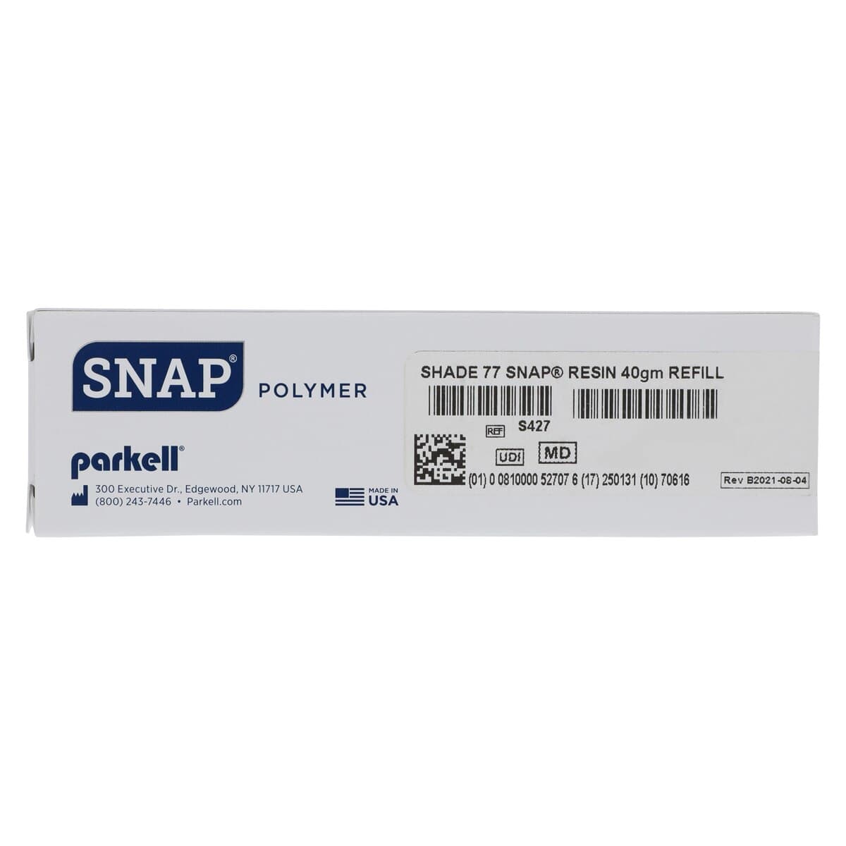 Snap Temporary Crown & Bridge Material, Acrylic Powder, Shade #77 (B3/B4), 40 g Bottle, Refill, S427 thumbnail 5