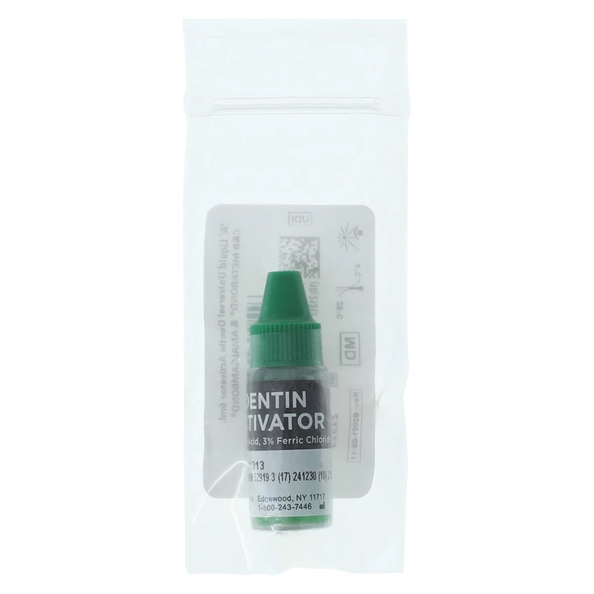 Parkell Universal Dentin Activator Liquid, 6 ml, Green, Refill, S393 - Universal Dentin Amalgambond A Activator Only, 6 ml, Green, 1/Pk, S393 - Image 1