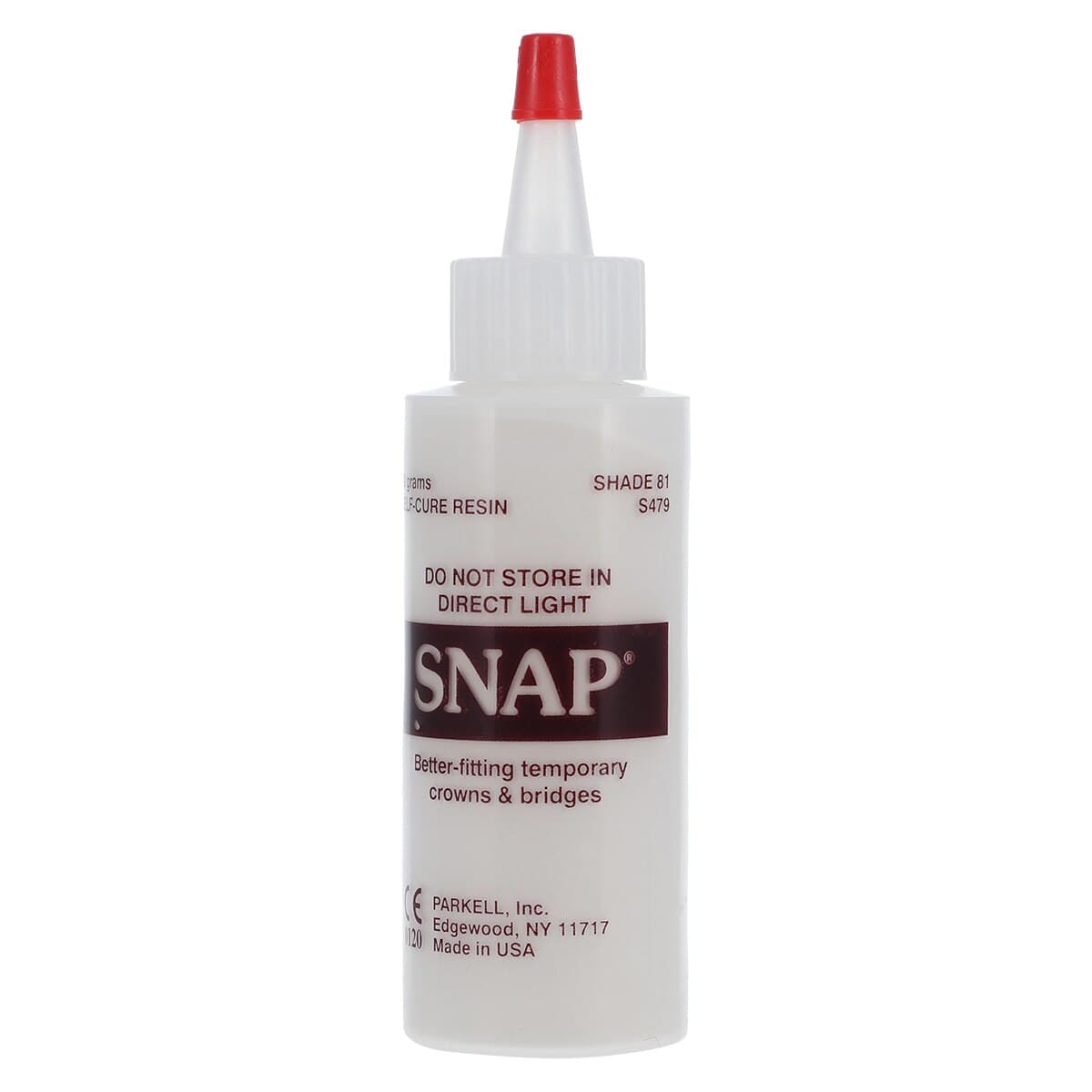 Snap Temporary Crown & Bridge Material, Self-Cure Acrylic Powder, Shade #81 (A3.5/B3), 40 g Bottle, S479 thumbnail 2