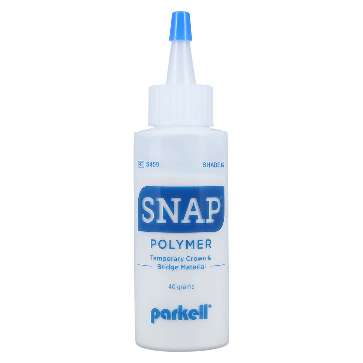 Parkell SNAP Self-Cure Resin Powder, Shade 62/A2, 40g Bottle, S459 thumbnail 3