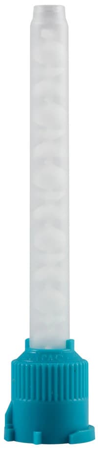Parkell Split-Cartridge Mixing Tips with Aqua Base, 50 mL, 30/Box, S496 - Split-Cartridge Mixing Tips w/Aqua Base 30Pk - Image 1