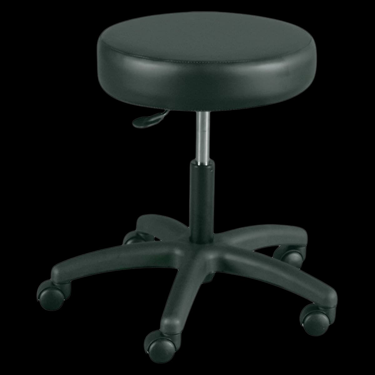 Winco Task Stool Gas Lift, Black, 250 lb Capacity - Stool Gas Lift - Image 1
