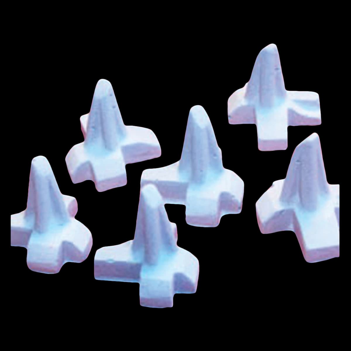 Design Logic Color-Coded Pegs Firing Tray Accessory, Anterior, Large, 6/Package - Design Logic Large Anterior - Image 1
