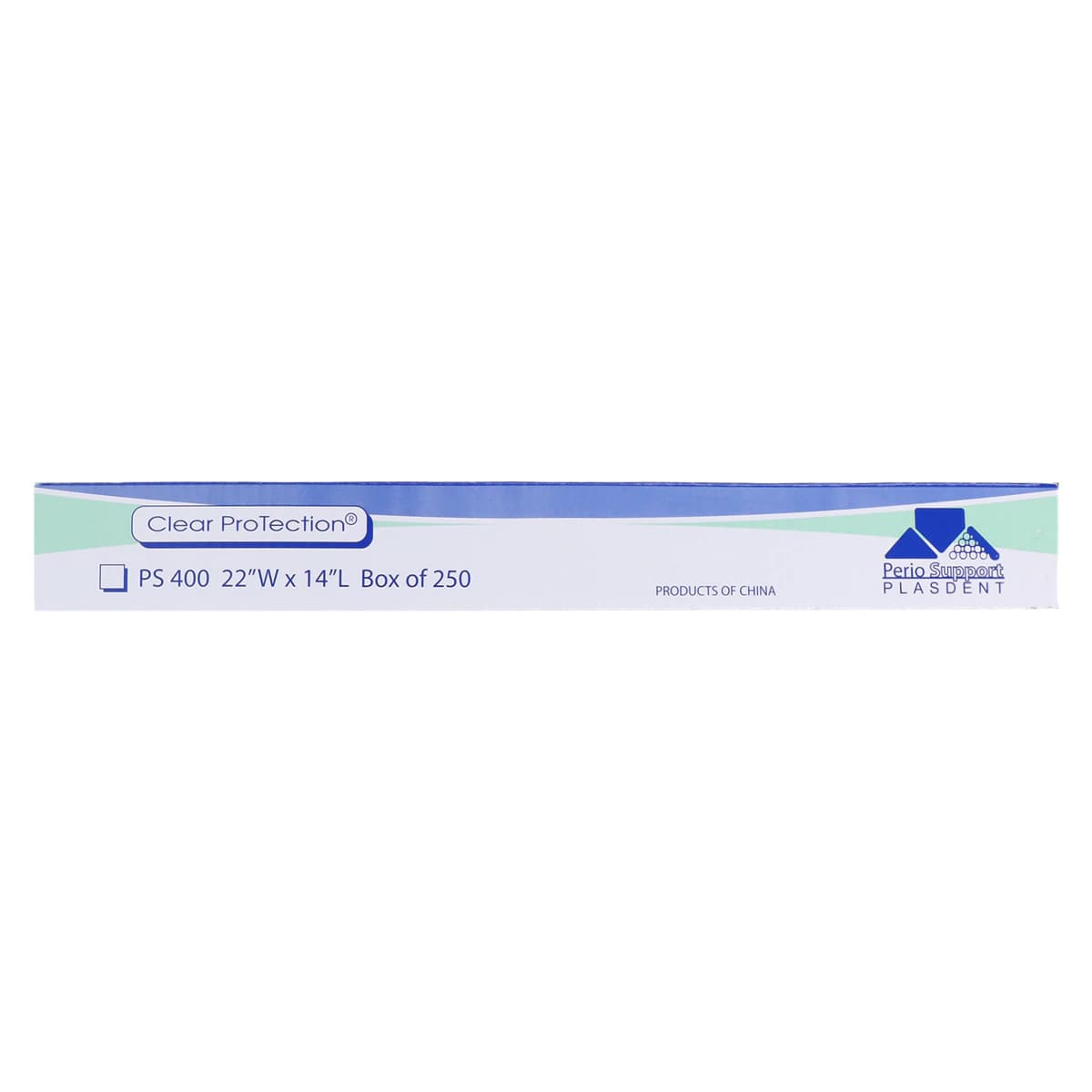 Plasdent Keyboard Cover Sleeves with Cuff, 22" x 14", Clear, 250/Box, PS400 thumbnail 3