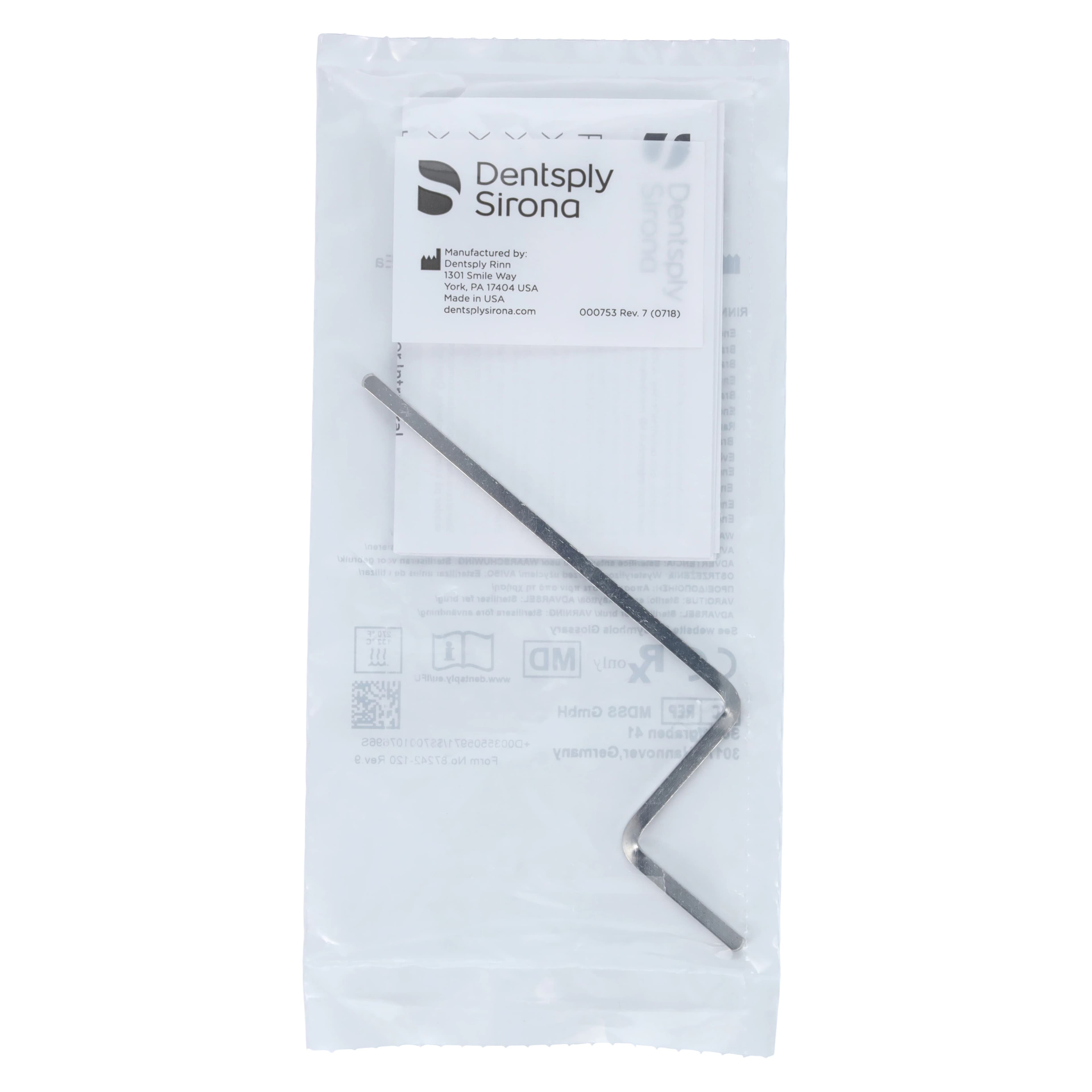 Dentsply Sirona Rinn XCP Endodontic Positioning Arm, No Pins, Green, 1/Pk, 55-0597 - XCP® Endodontic Arm for Film/PSP and Digital Sensors Green - Image 1