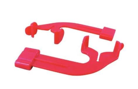 XCP-DS Single-Piece Biteblock Sensor Holder for Schick CDR Elite, #1 Vertical Bitewing, Red, 3/Pk - XCP-DS® Sensor Holder for Schick CDR Elite Digital Sensor Red #1 Vertical Size - Image 1