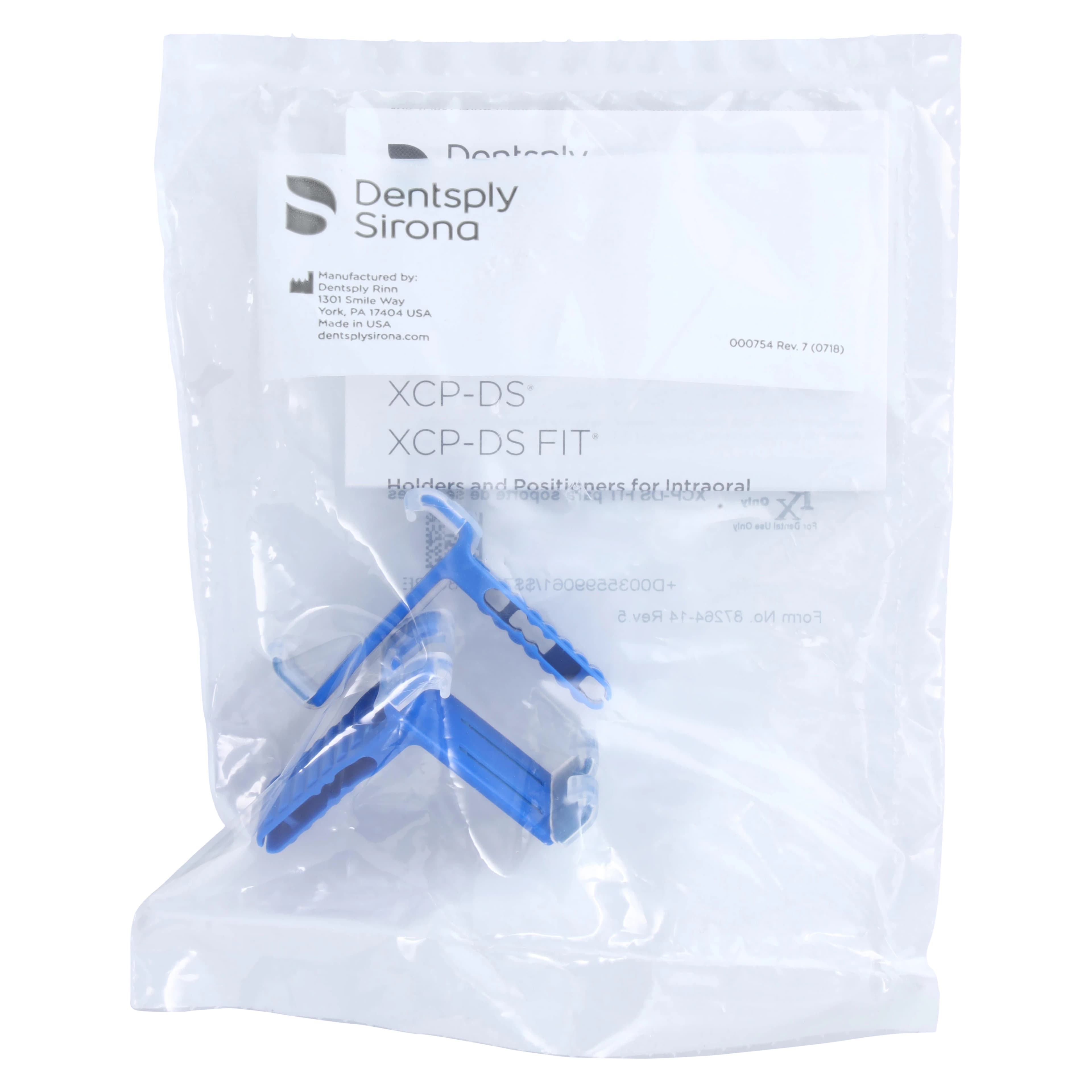 XCP-DS FIT Universal Sensor Positioning System Biteblock Refill, Anterior Thin, Blue, 2/Pkg, 559906 - XCP-DS® FIT™ Universal Sensor Positioning System – Biteblock Refill, 2/Pkg - Anterior Thin - Image 1