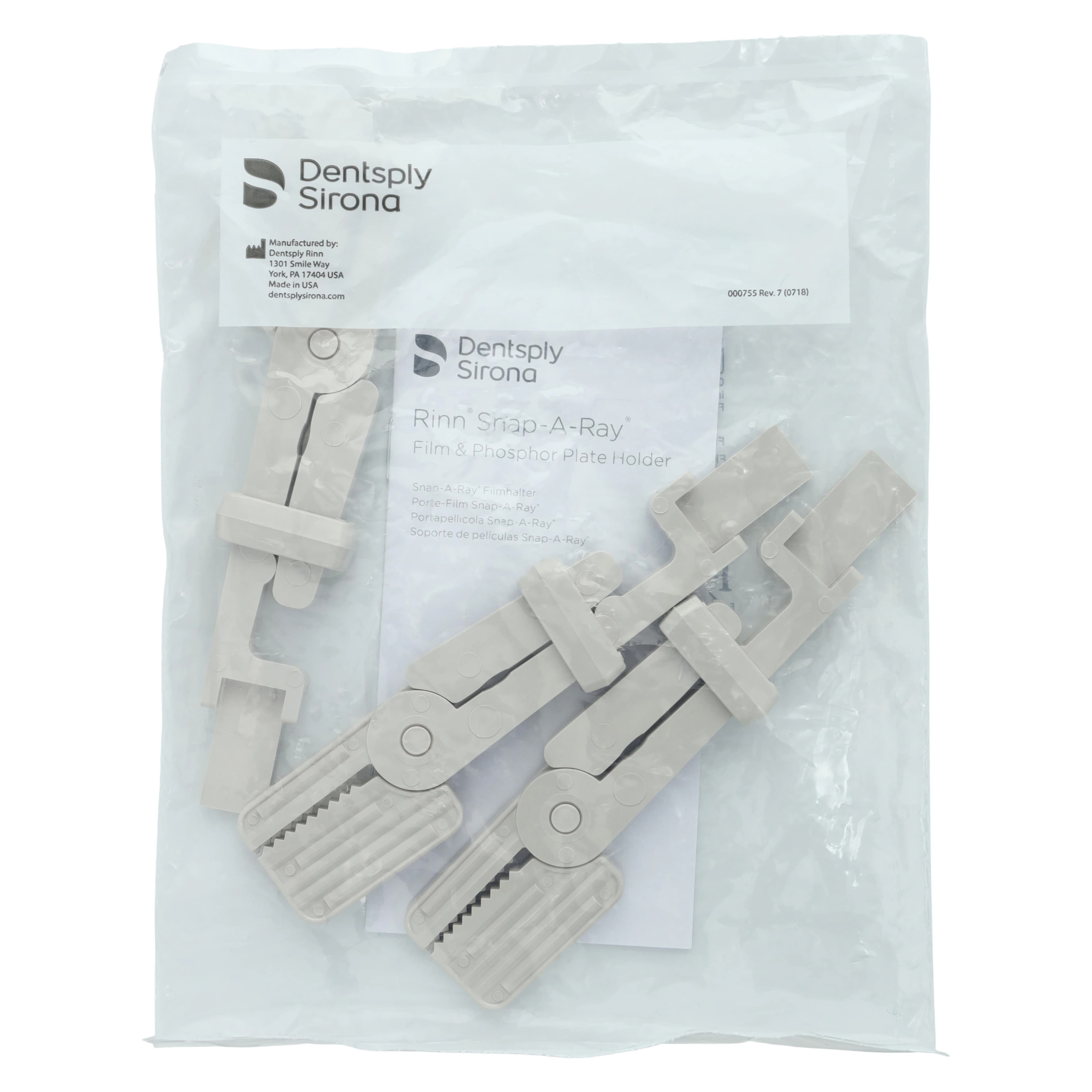 Dentsply Sirona Snap-A-Ray Film Holder, White, 3/Pack, 540200 - Snap-A-Ray 3/Pk - Image 1