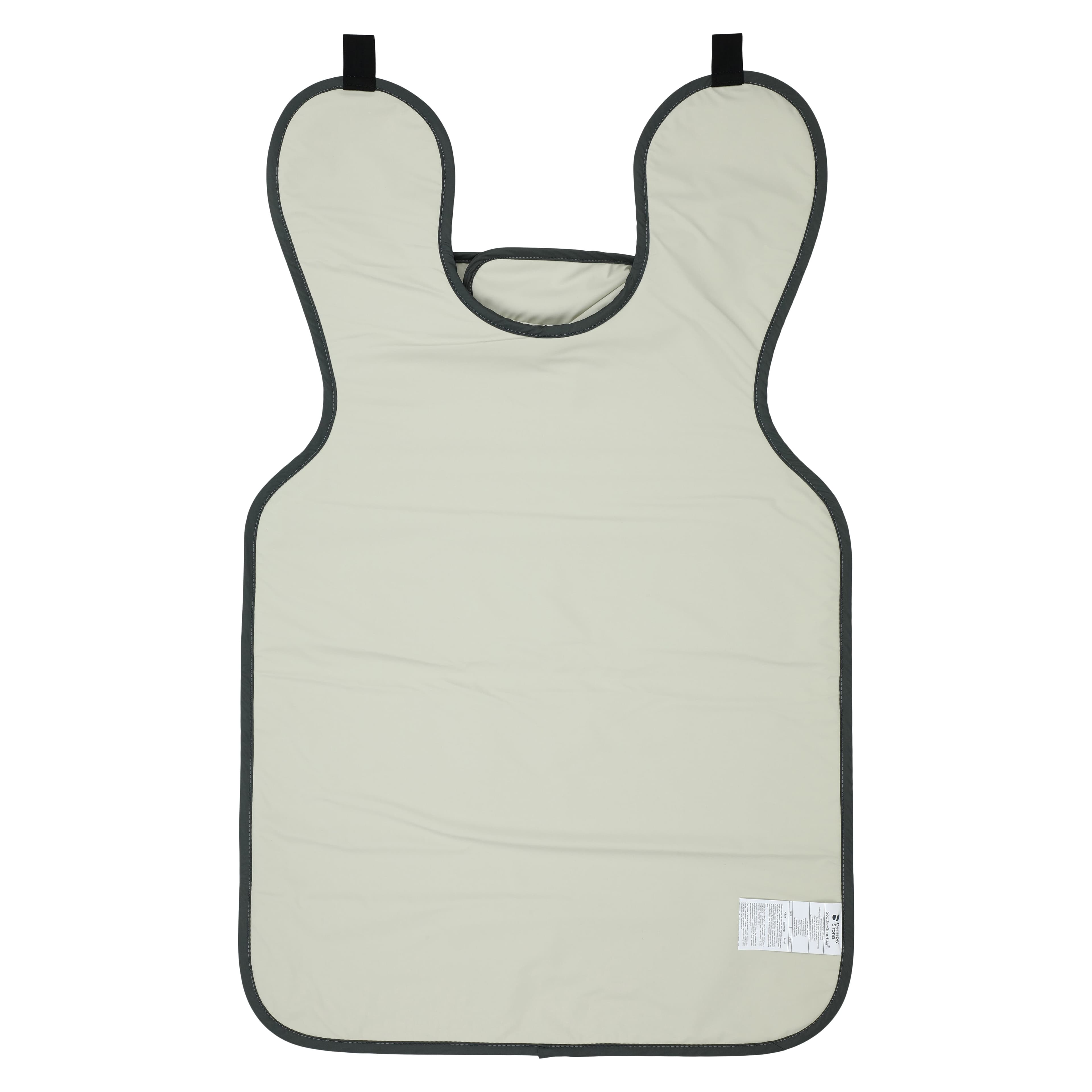 Soothe-Guard Air Lead-Free X-Ray Apron with Collar, 0.35 mm Lead Equivalency, Adult Universal, Sand, 862105001 thumbnail 3