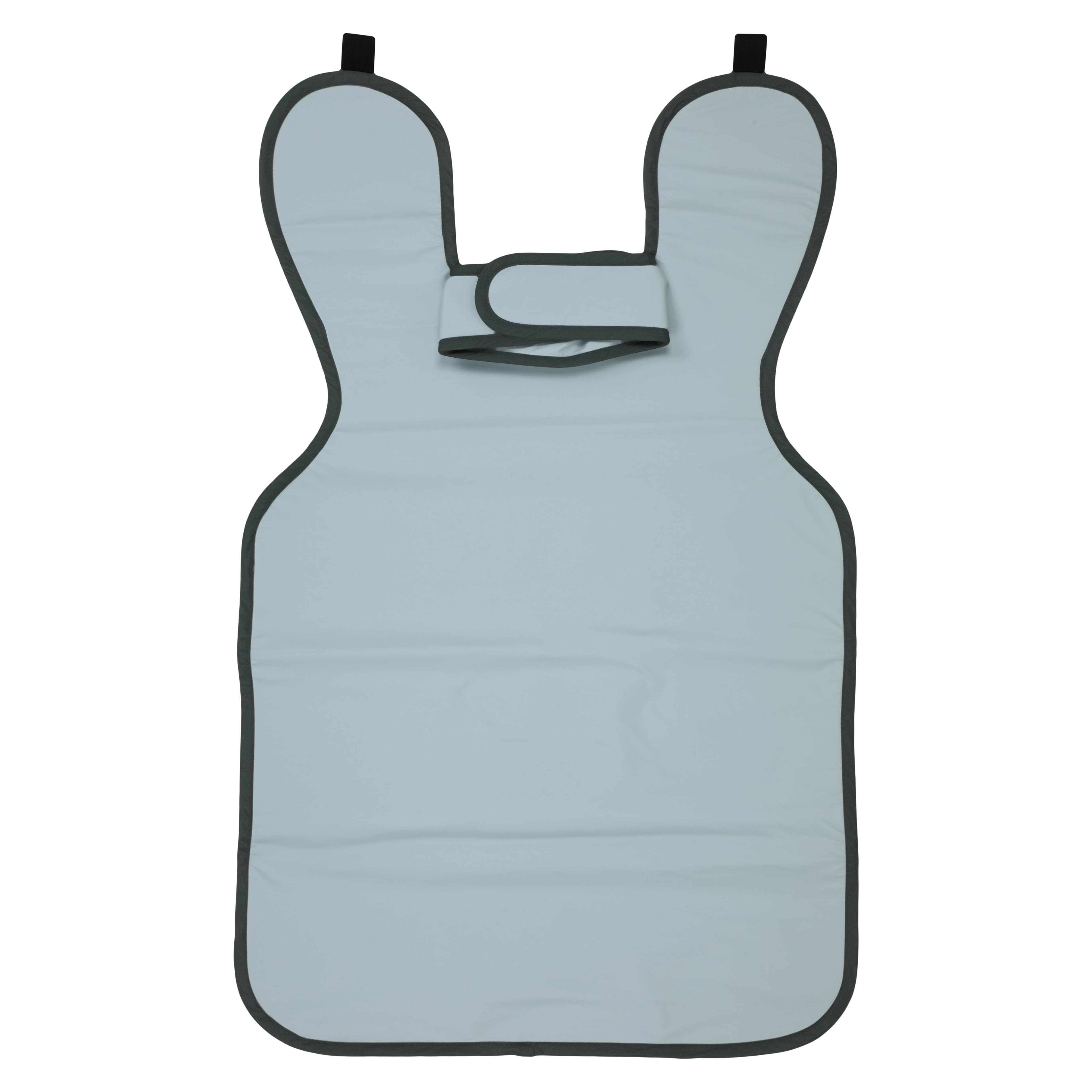 Soothe-Guard Lead-Lined X-Ray Apron with Collar, Adult, 0.35 mm Lead Equivalency, Light Blue, 661905000 thumbnail 2
