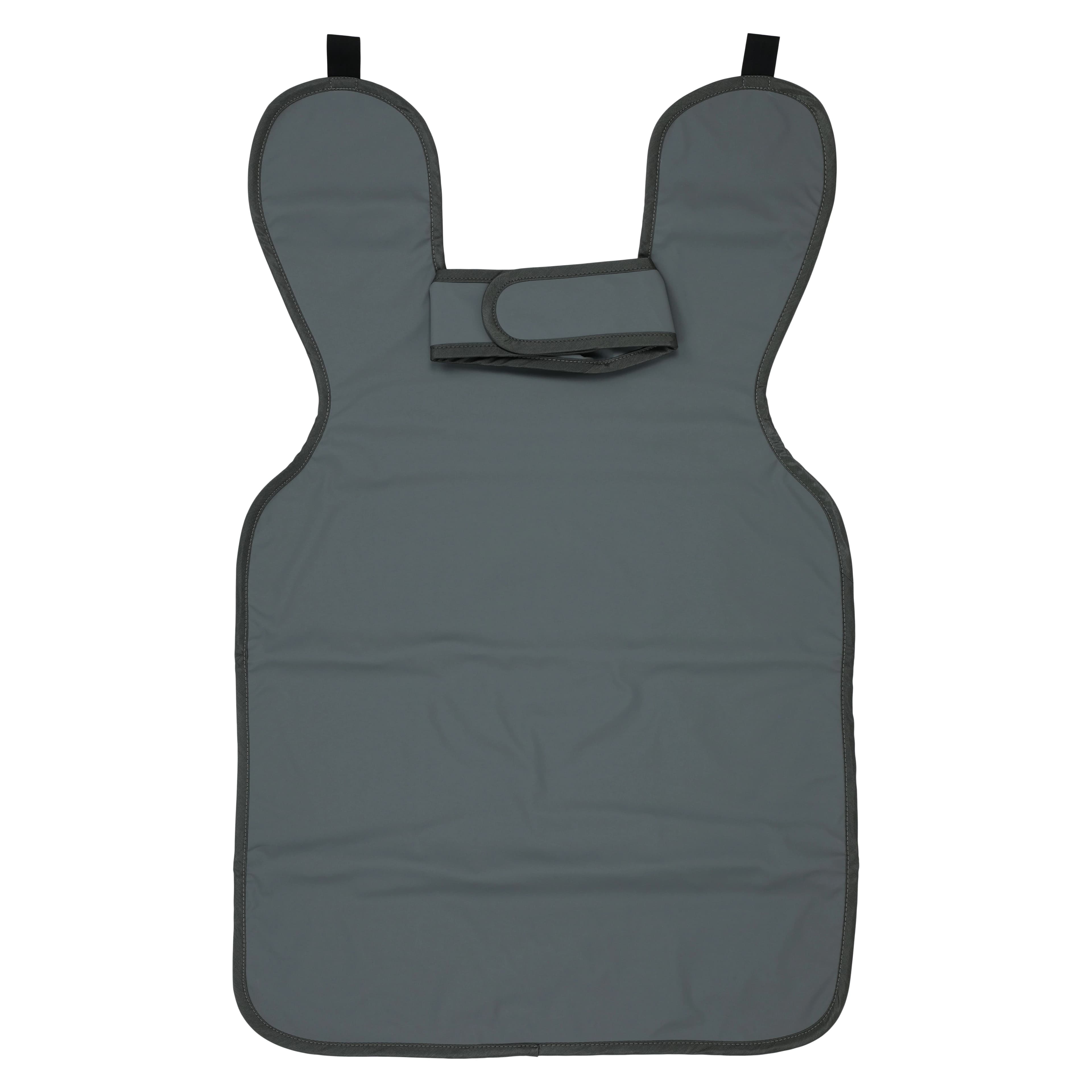 Soothe-Guard Lead-Lined X-Ray Apron with Collar, 0.35 mm Lead Equivalency, Adult, Cool Gray, 662005000 - Soothe-Guard Lead-Lined Aprons, Adult Apron with Collar, .35 mm, Cool Gray, 662005000 - Image 1