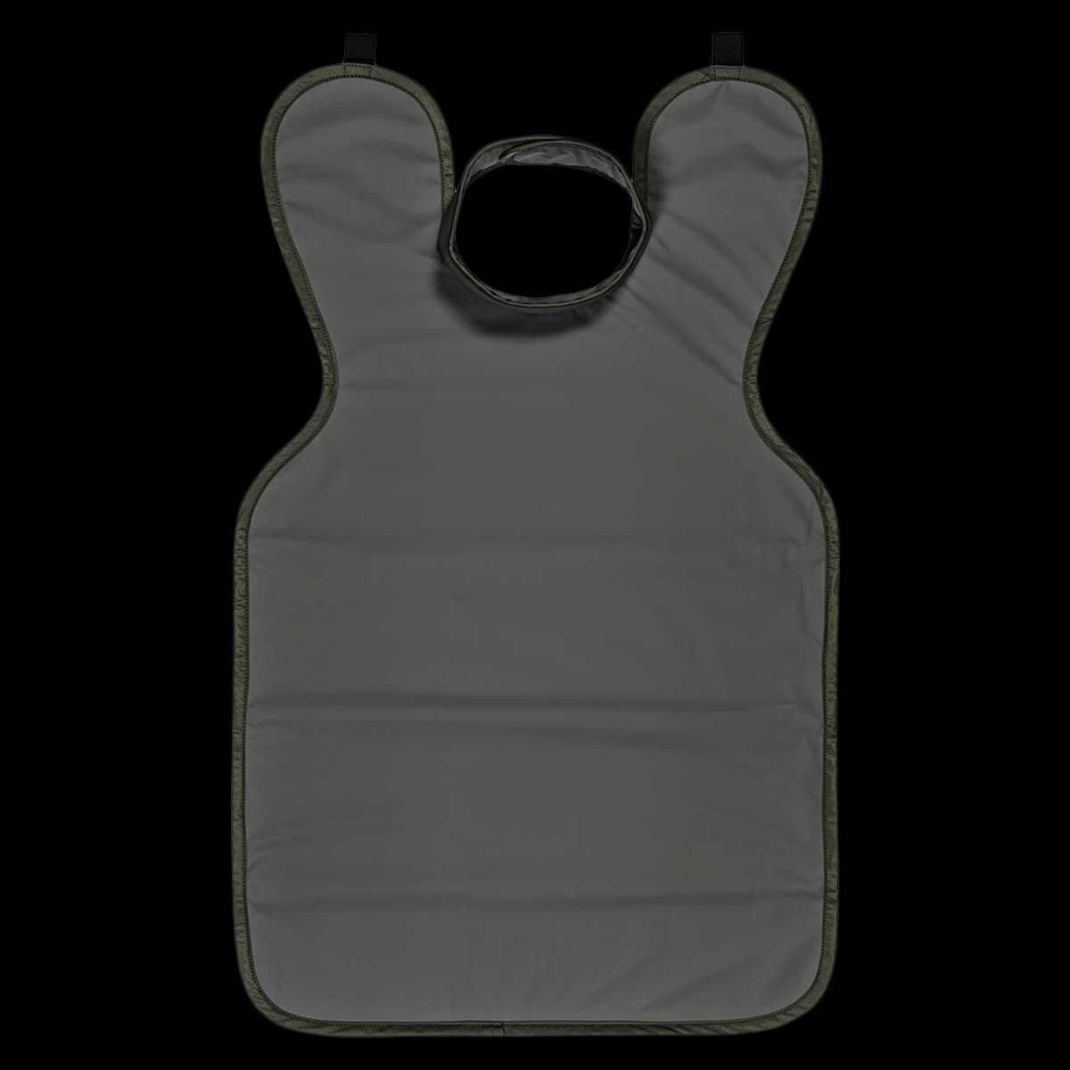 Soothe-Guard Lead-Lined X-Ray Apron with Collar, 0.35 mm Lead Equivalency, Adult, Cool Gray, 662005000 thumbnail 2