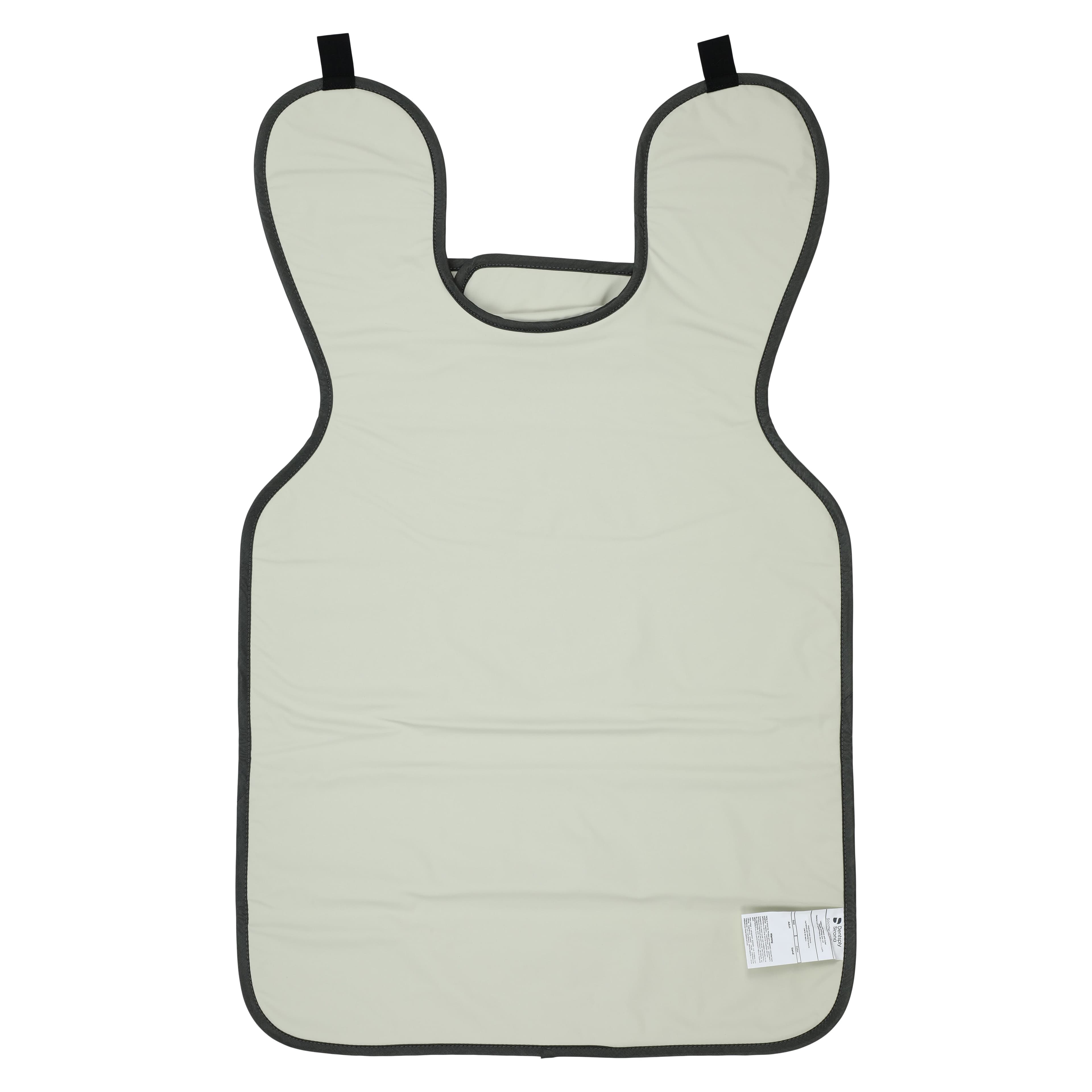 Soothe-Guard Lead-Lined X-Ray Apron with Collar, Adult, 0.35 mm Lead Equivalency, Sand, 662105000 thumbnail 3