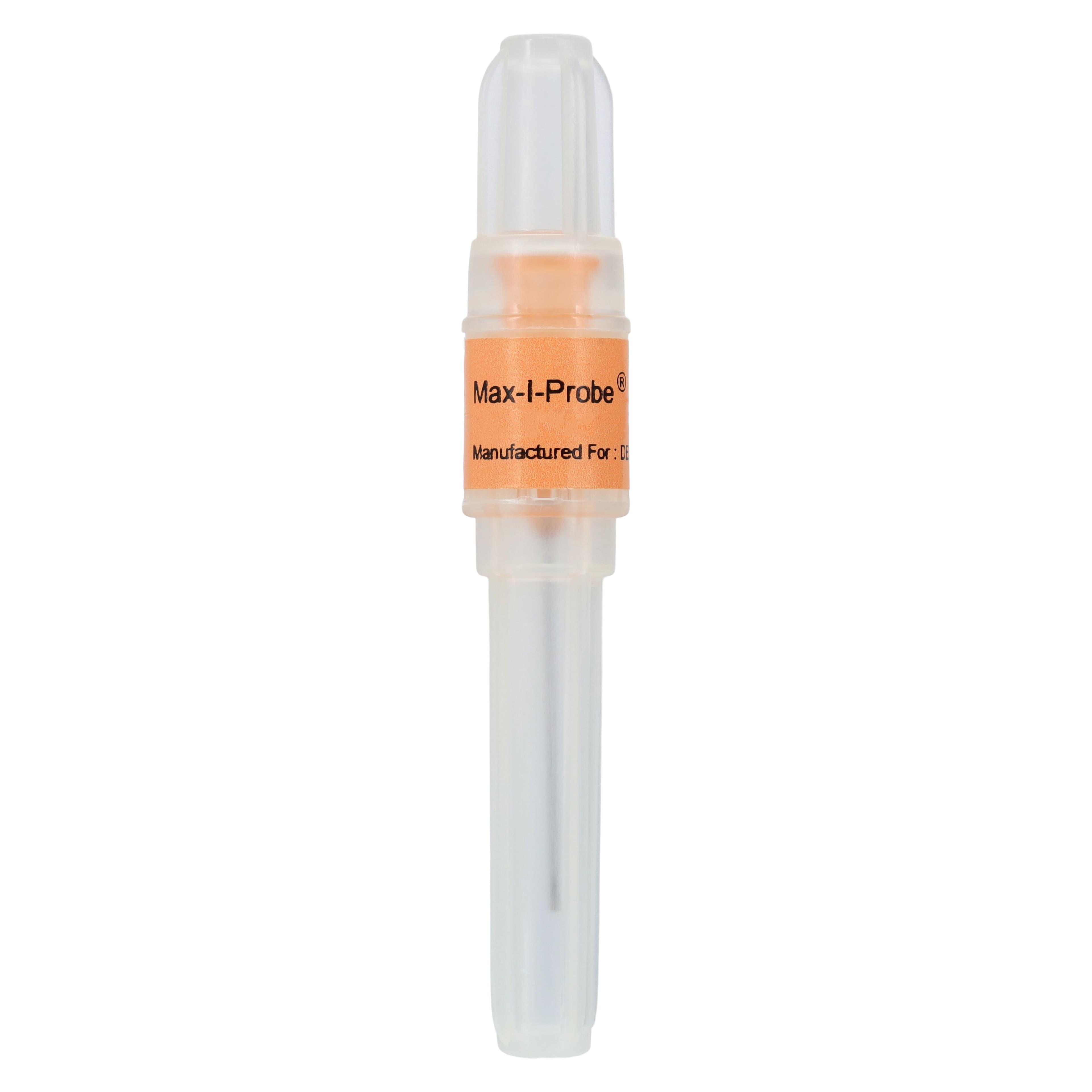 Max-I-Probe Endodontic/Periodontal Irrigation Probe, 25 Gauge x 1", Orange #50, 40/Box, MAXP254 thumbnail 2