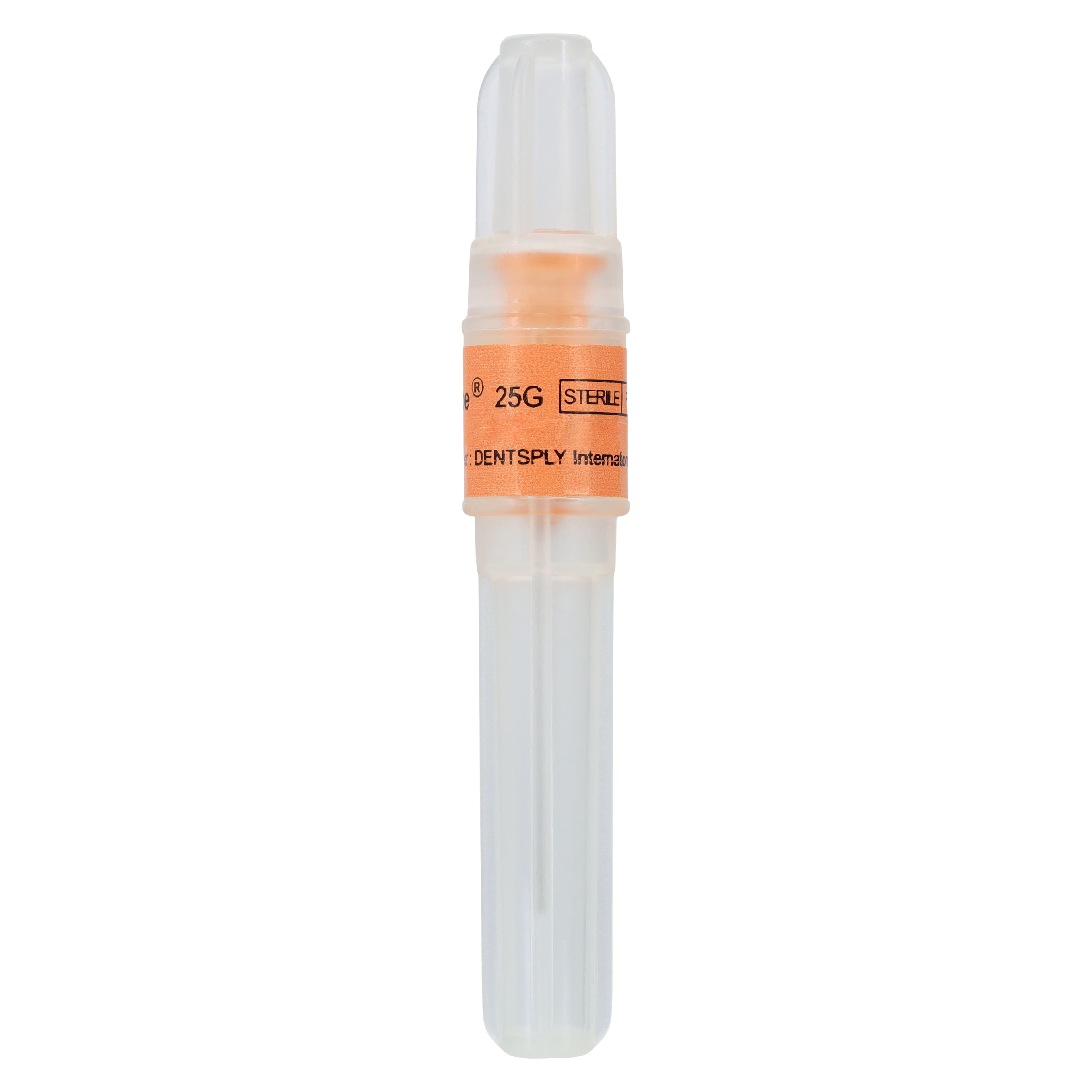 Max-i-Probe Endodontic/Periodontal Irrigation Probe with 3cc Syringe, 25 Gauge x 1", Orange #50, 100/Box, MAX251S thumbnail 3