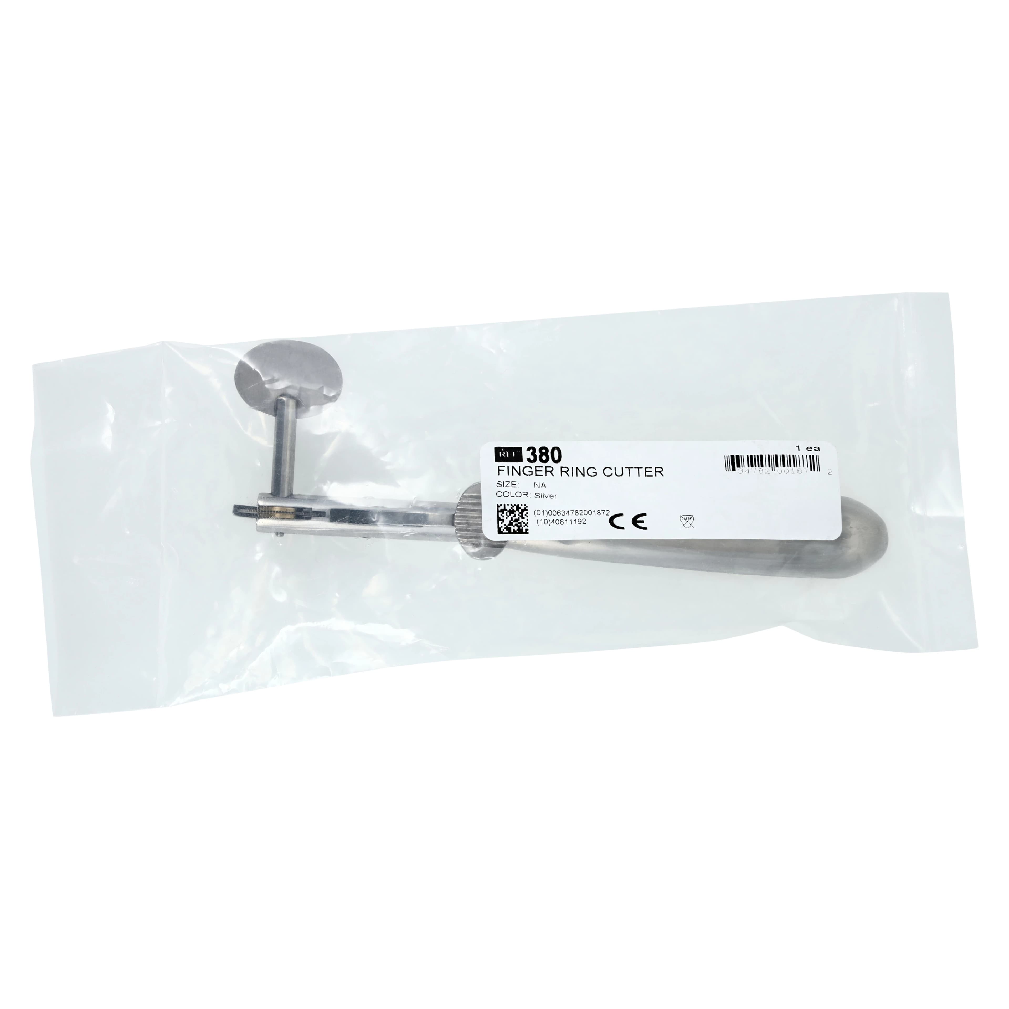American Diagnostic Finger Ring Cutter, Chrome, 6" - Finger Ring Cutter - Image 1
